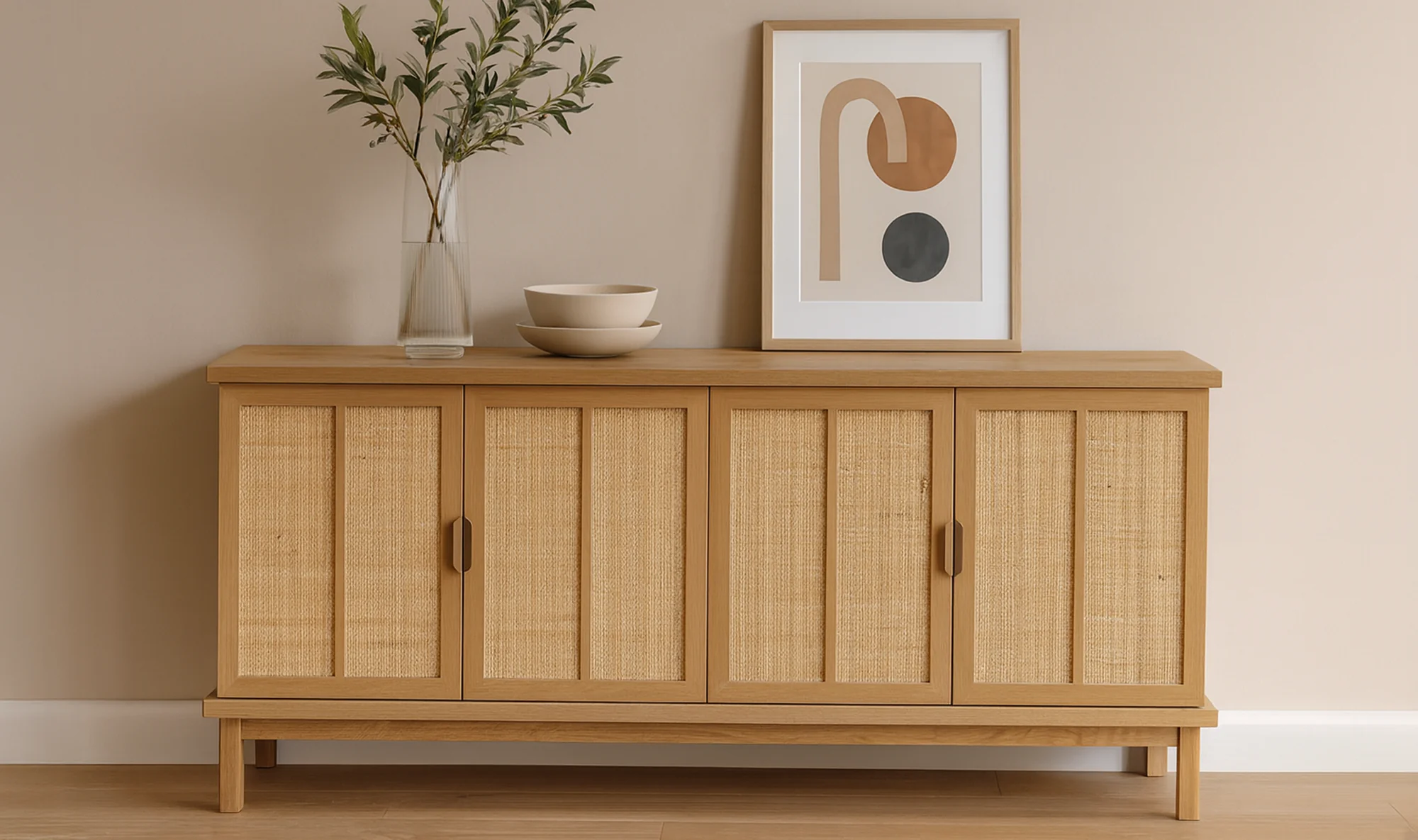 Moe's Home Seymour Sideboard Natural - Image 2