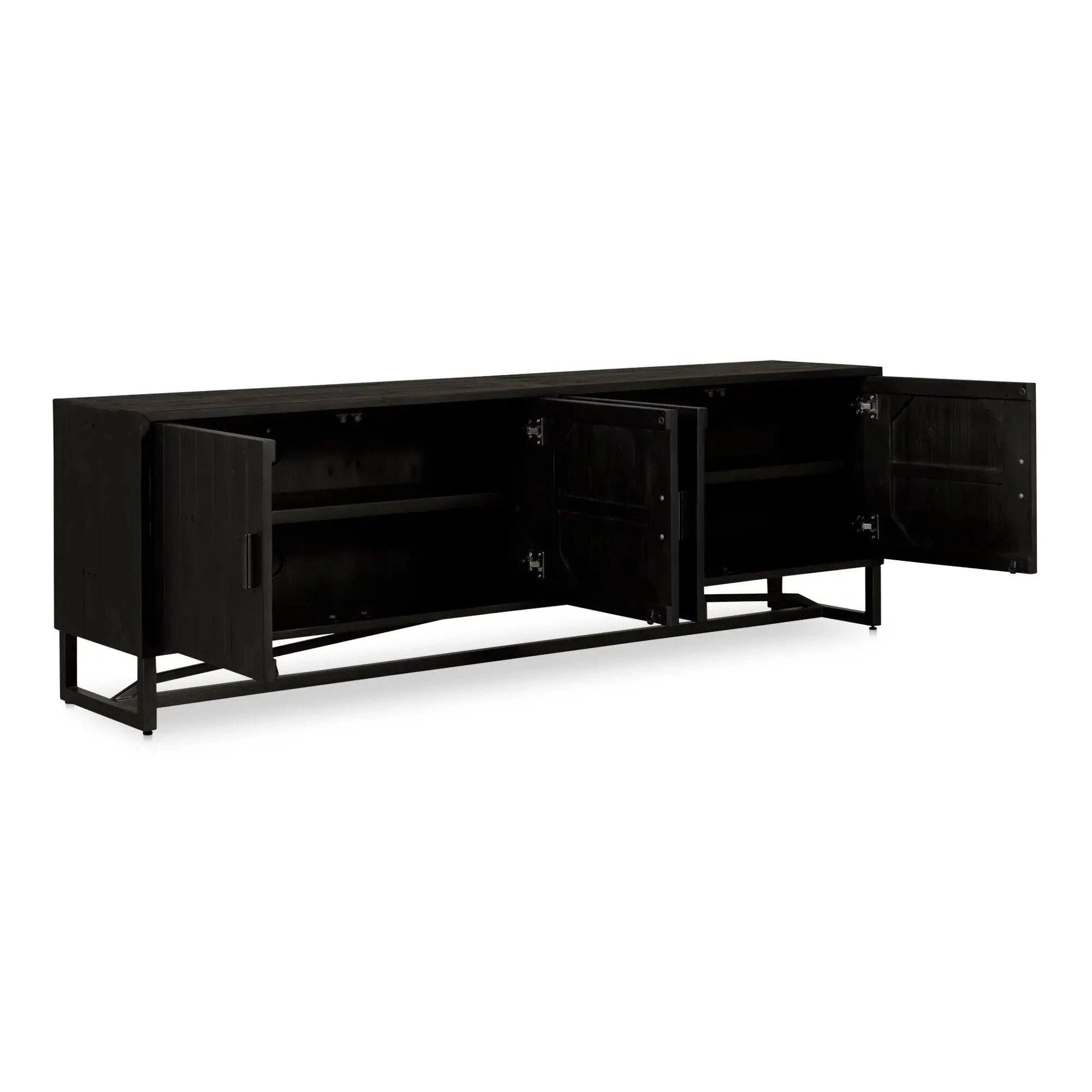 Moe's Home Collection Sierra Black Media Unit - Image 3