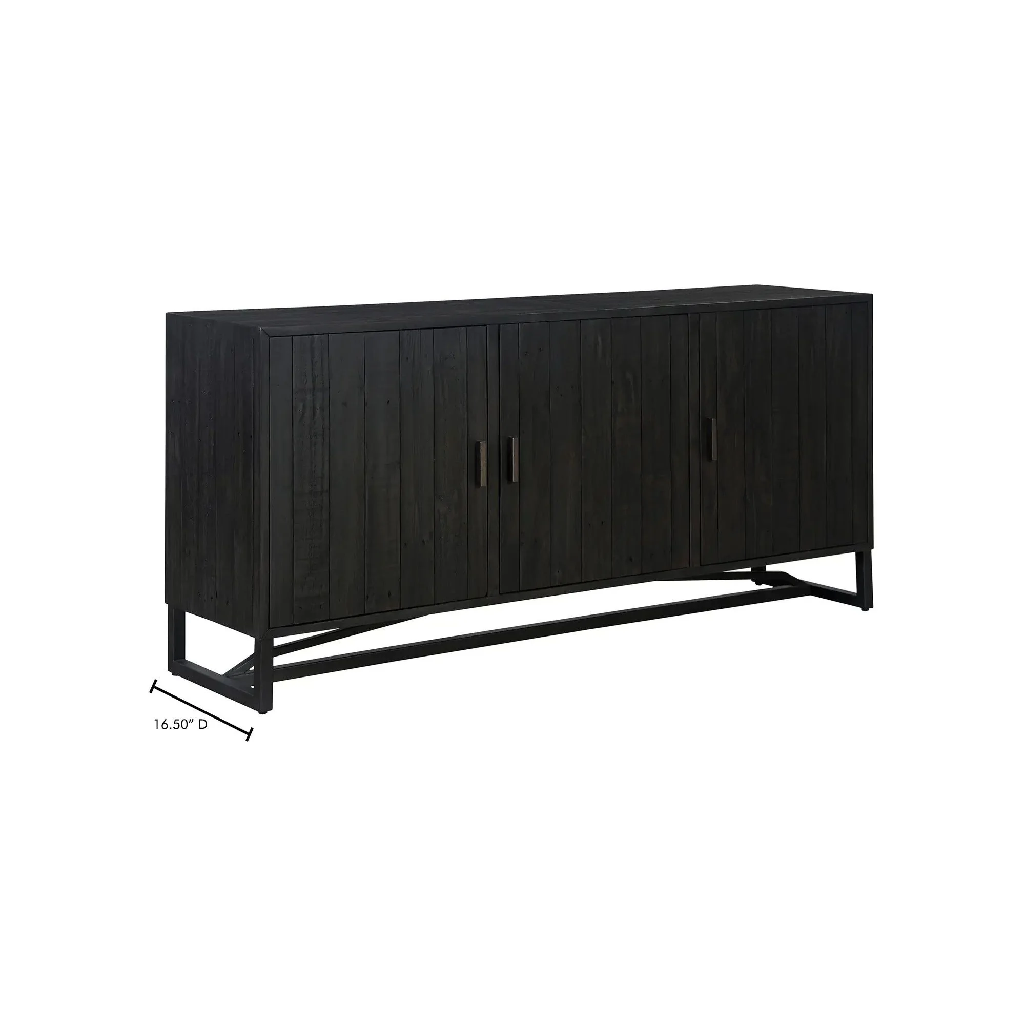 Moe's Home Collection Sierra Black Sideboard - Image 3