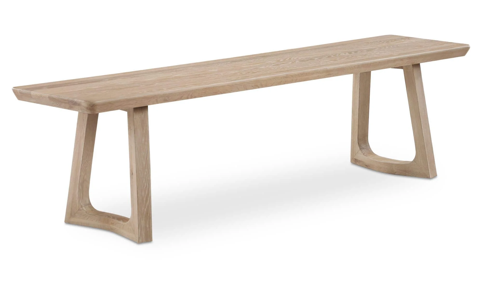 Moe's Home Silas Dining Bench Oak - Image 3