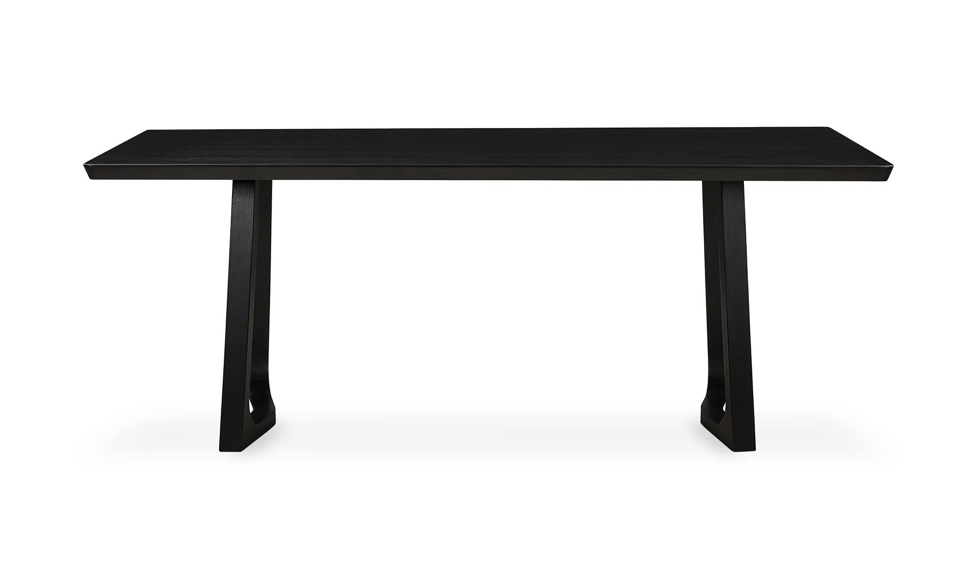 Moe's Home Silas Dining Table Black Ash