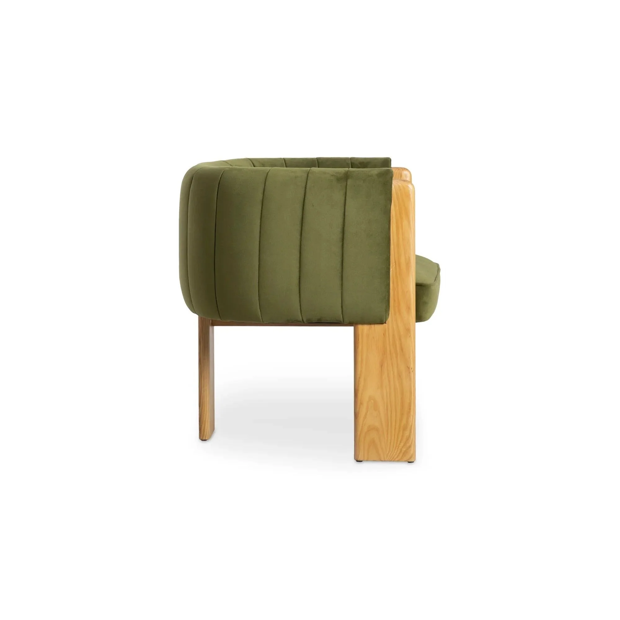Moe's Home Collection Sofi Truly Olive Accent Chair - Image 2