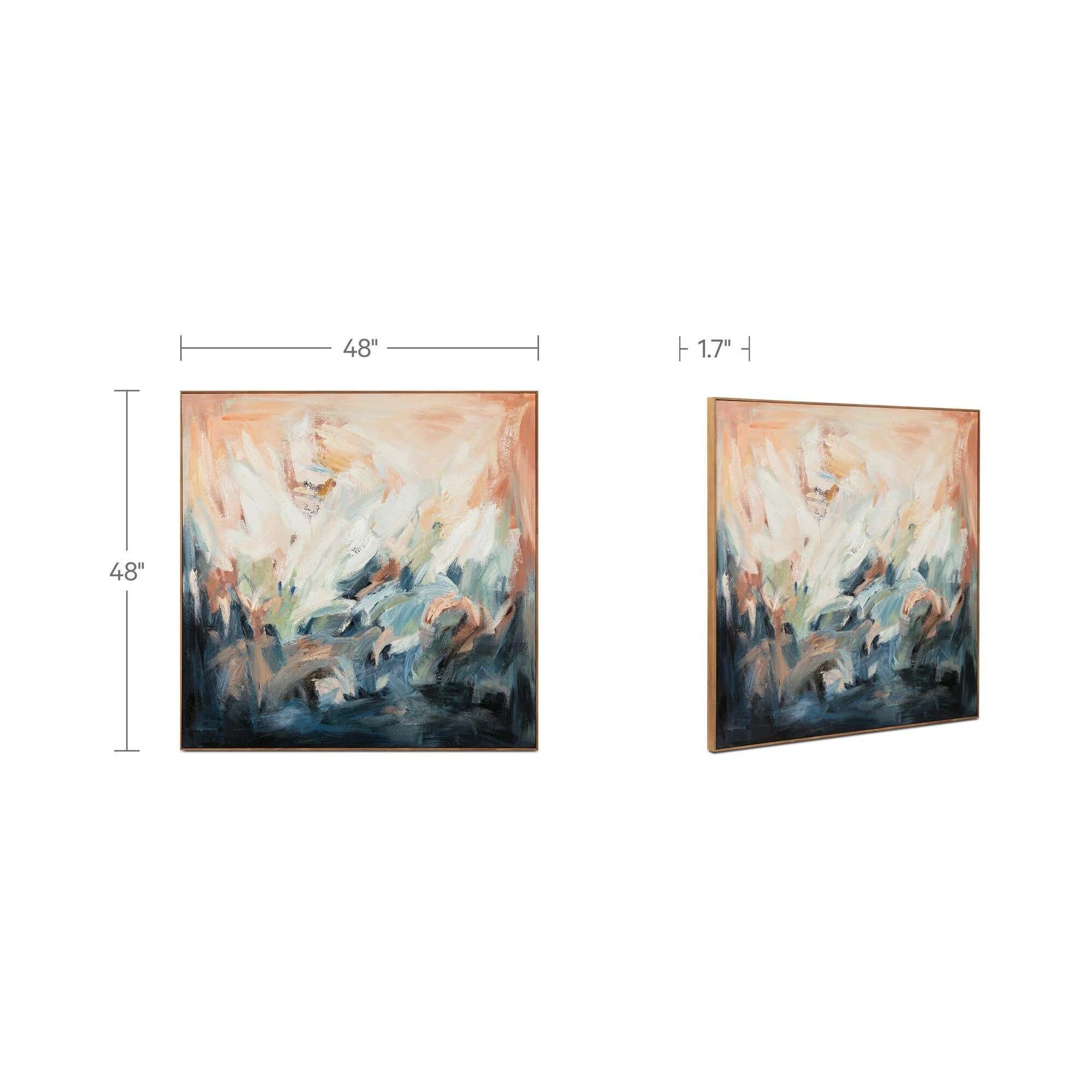 Moe's Home Splendor Framed Painting - Image 7