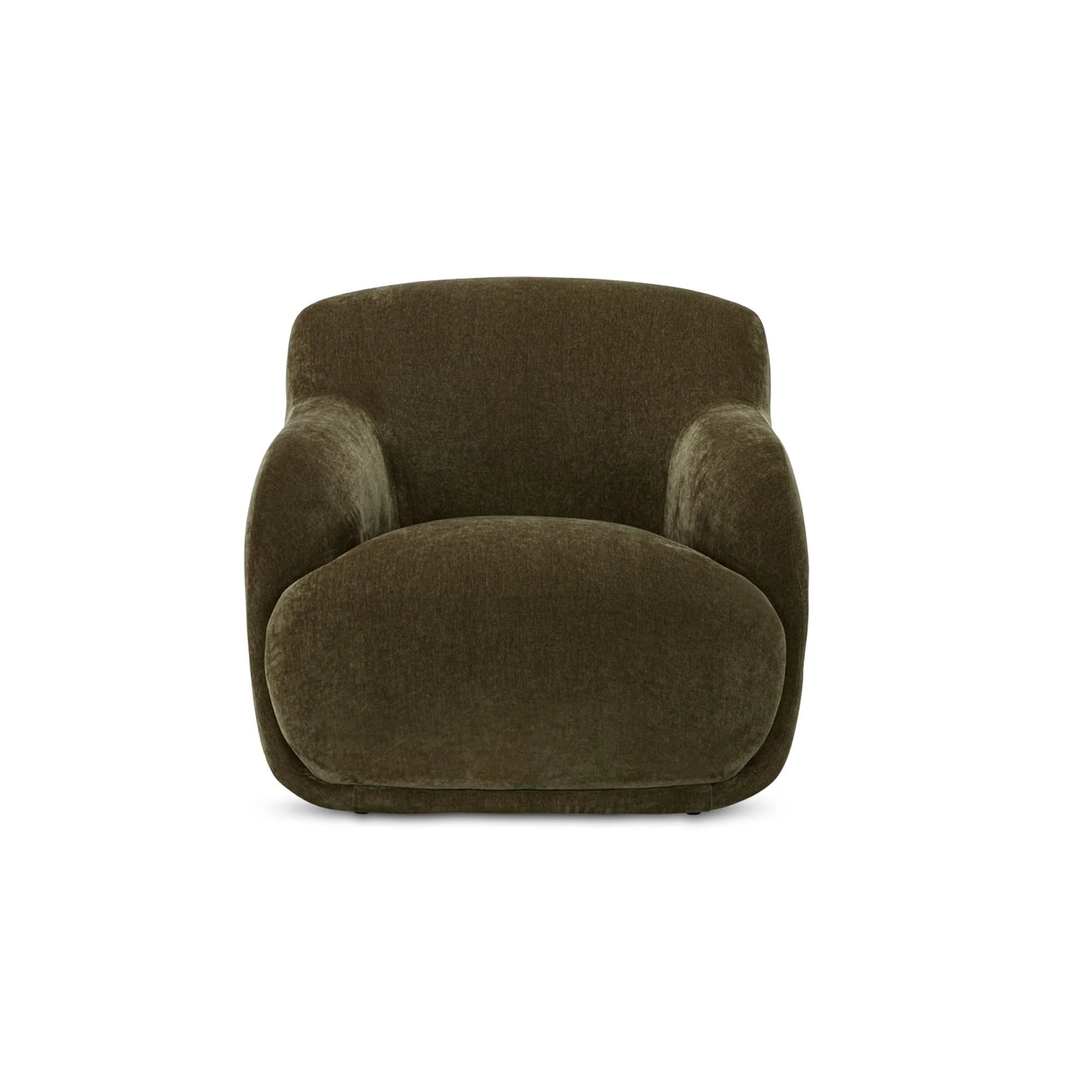 Moe's Home Collection Stevie Cedar Green Lounge Chair Cedar