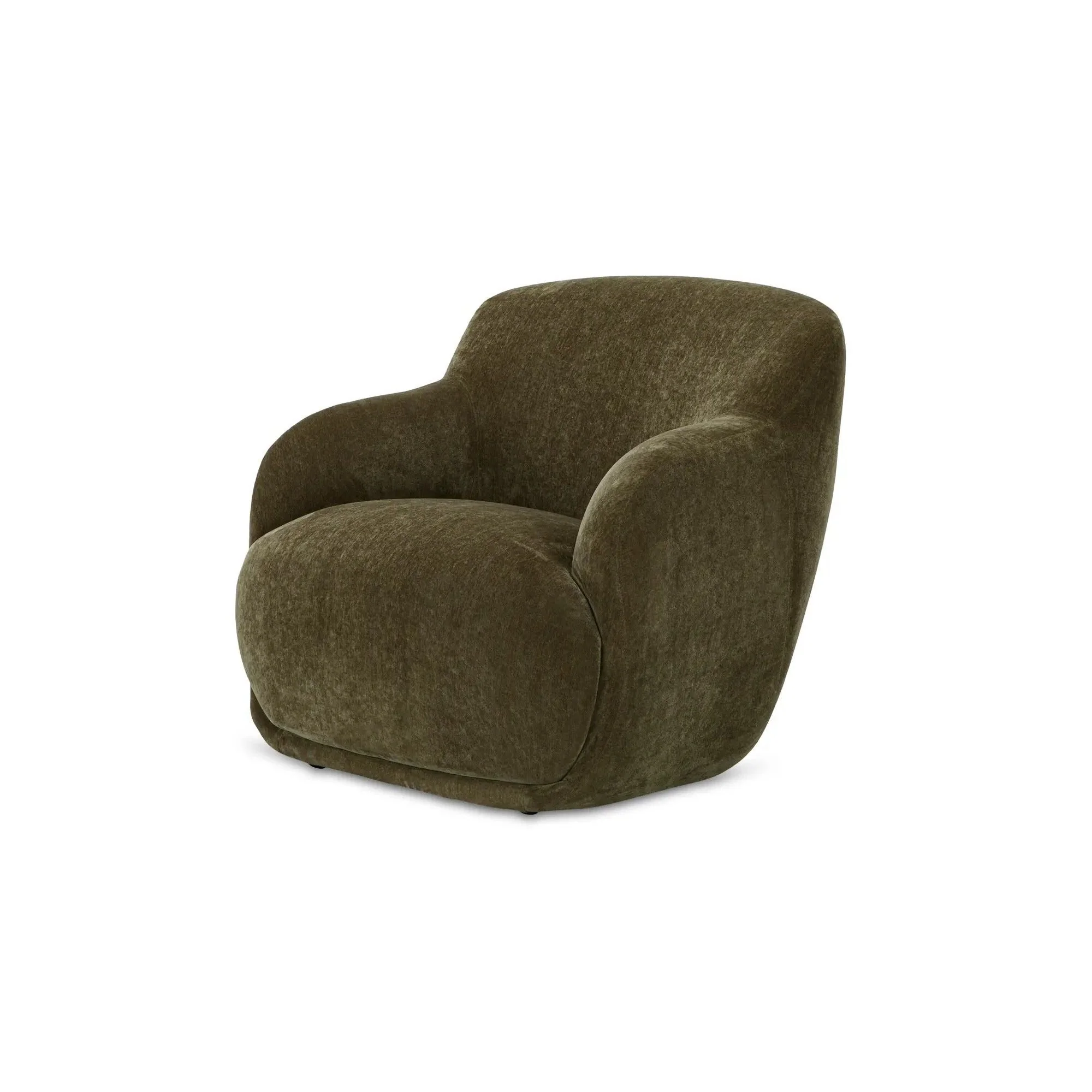 Moe's Home Collection Stevie Cedar Green Lounge Chair Cedar - Image 2