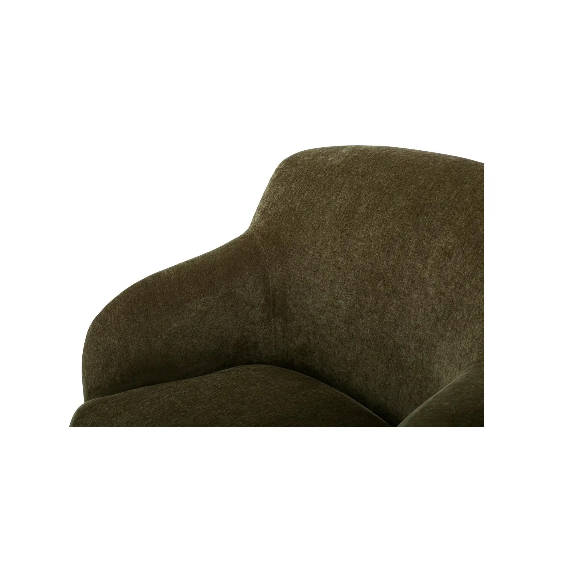 Moe's Home Collection Stevie Cedar Green Lounge Chair Cedar - Image 5