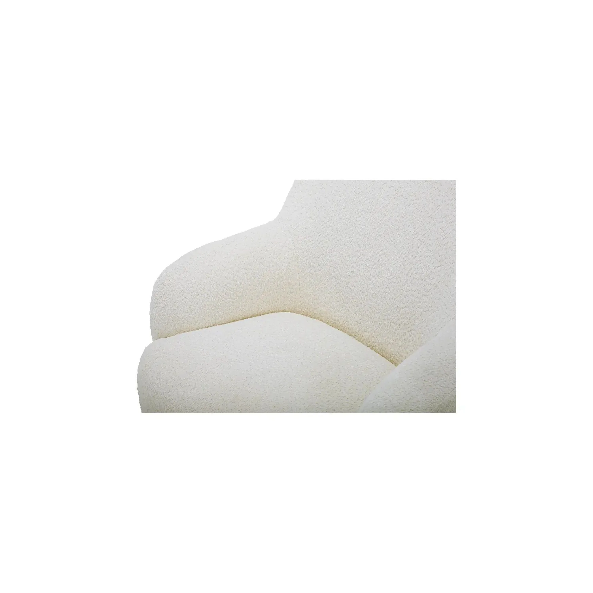 Moe's Home Collection Stevie Cream Lounge Chair - Image 8