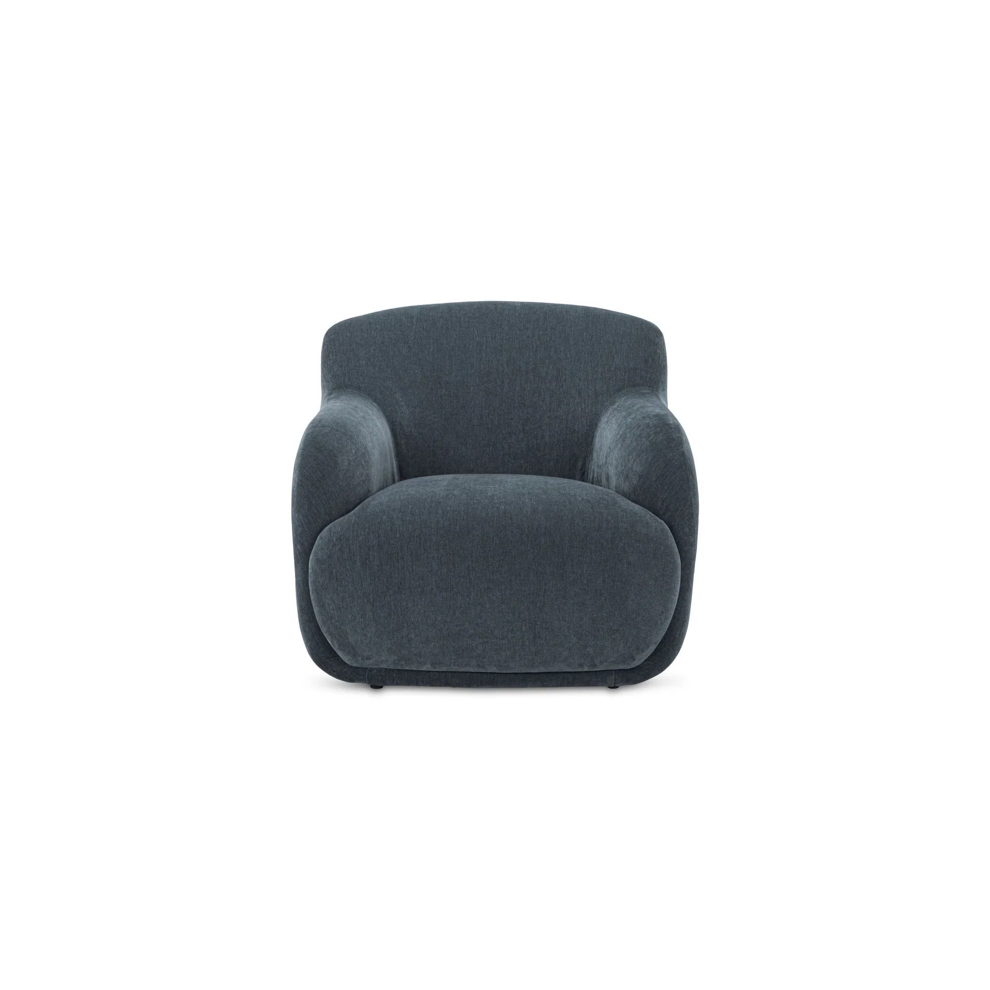 Moe's Home Collection Stevie Slate Blue Lounge Chair