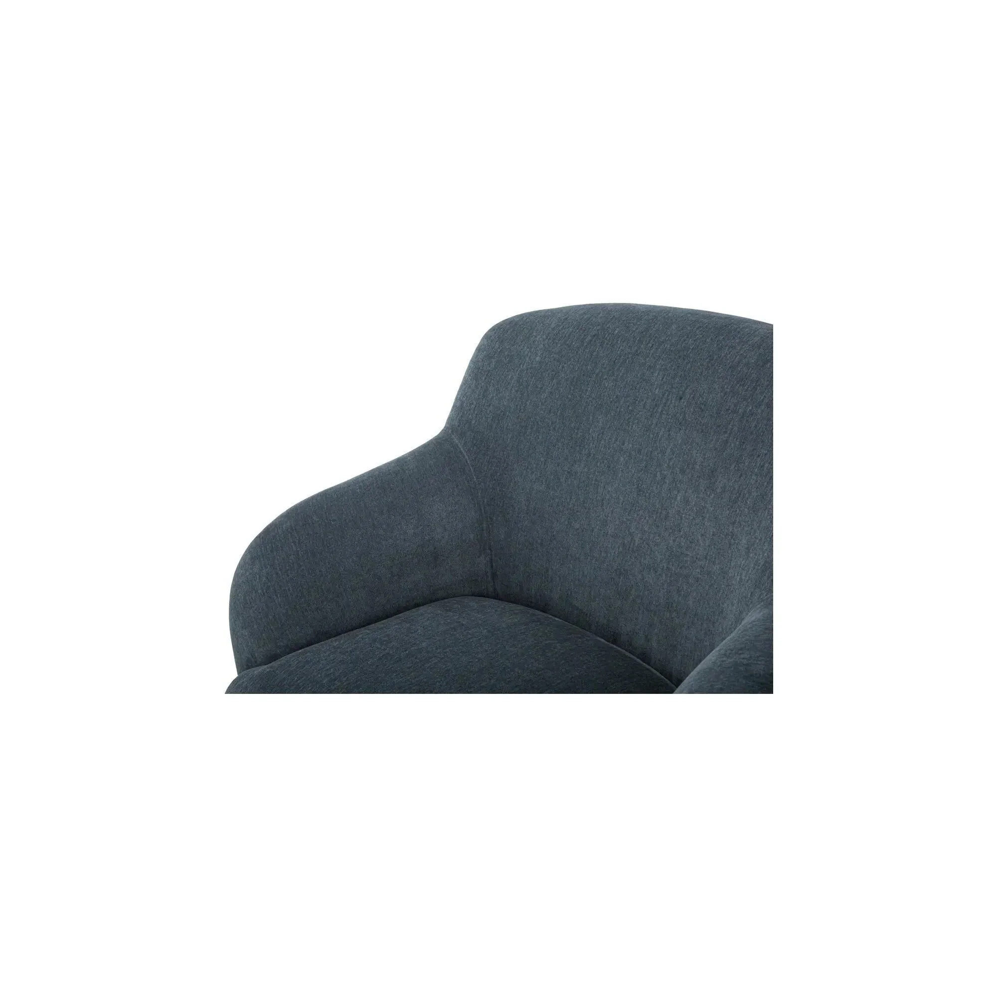 Moe's Home Collection Stevie Slate Blue Lounge Chair - Image 8
