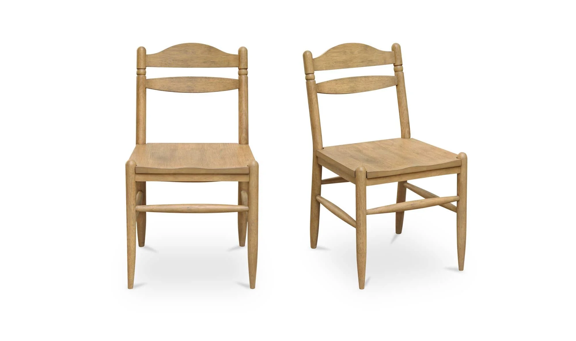 Moe's Home Tate Dining Chair Beige - Set Of Two - Image 6