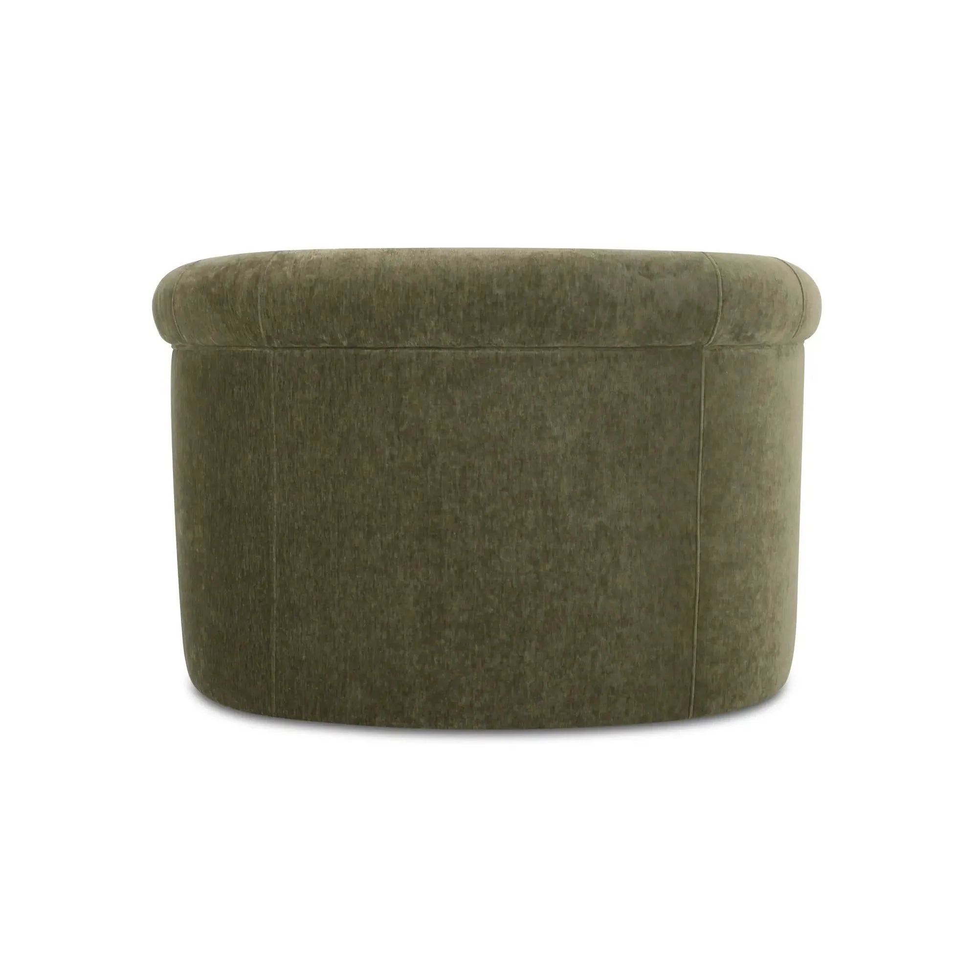 Moe's Home Collection Thora Dark Green Lounge Chair - Image 6