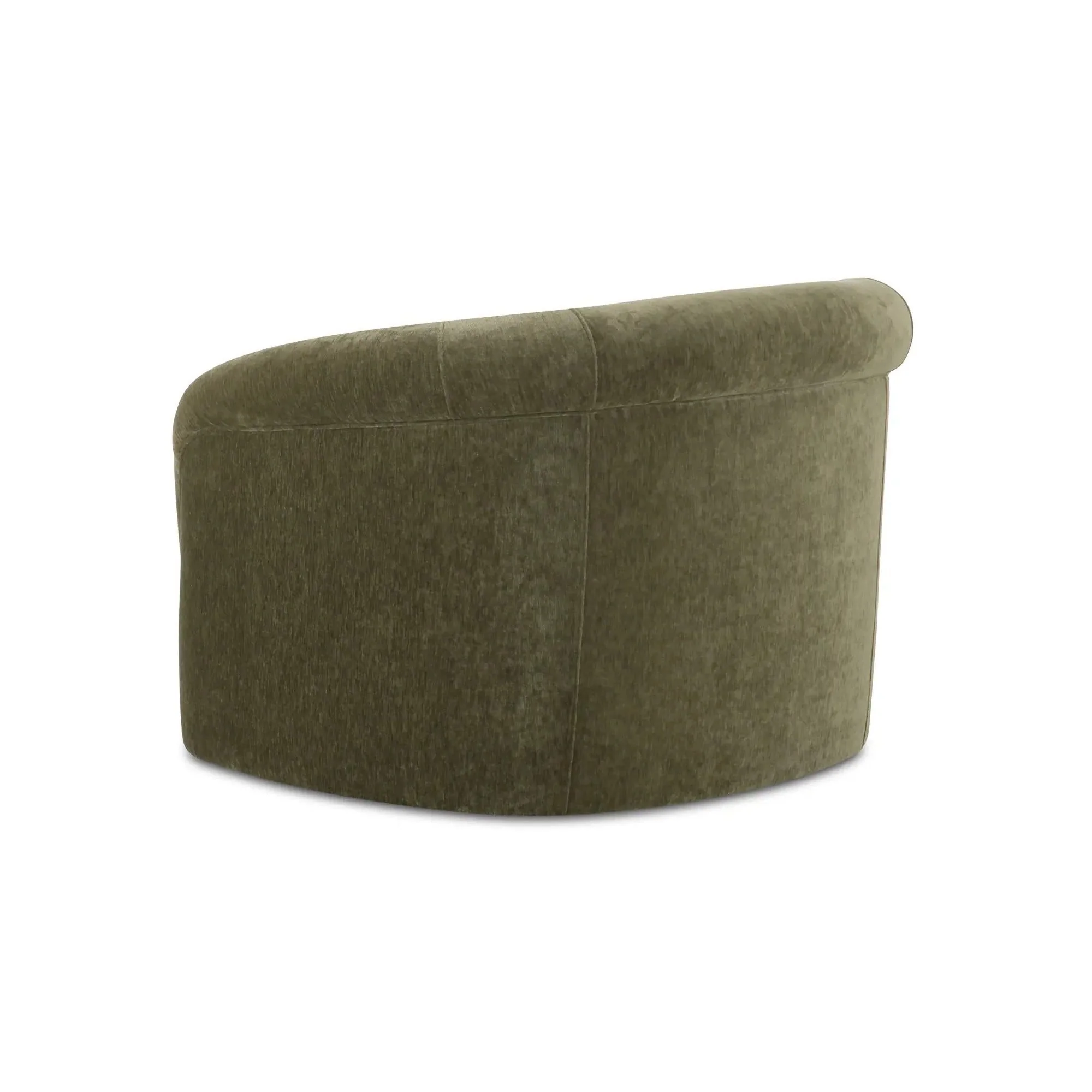Moe's Home Collection Thora Dark Green Lounge Chair - Image 7