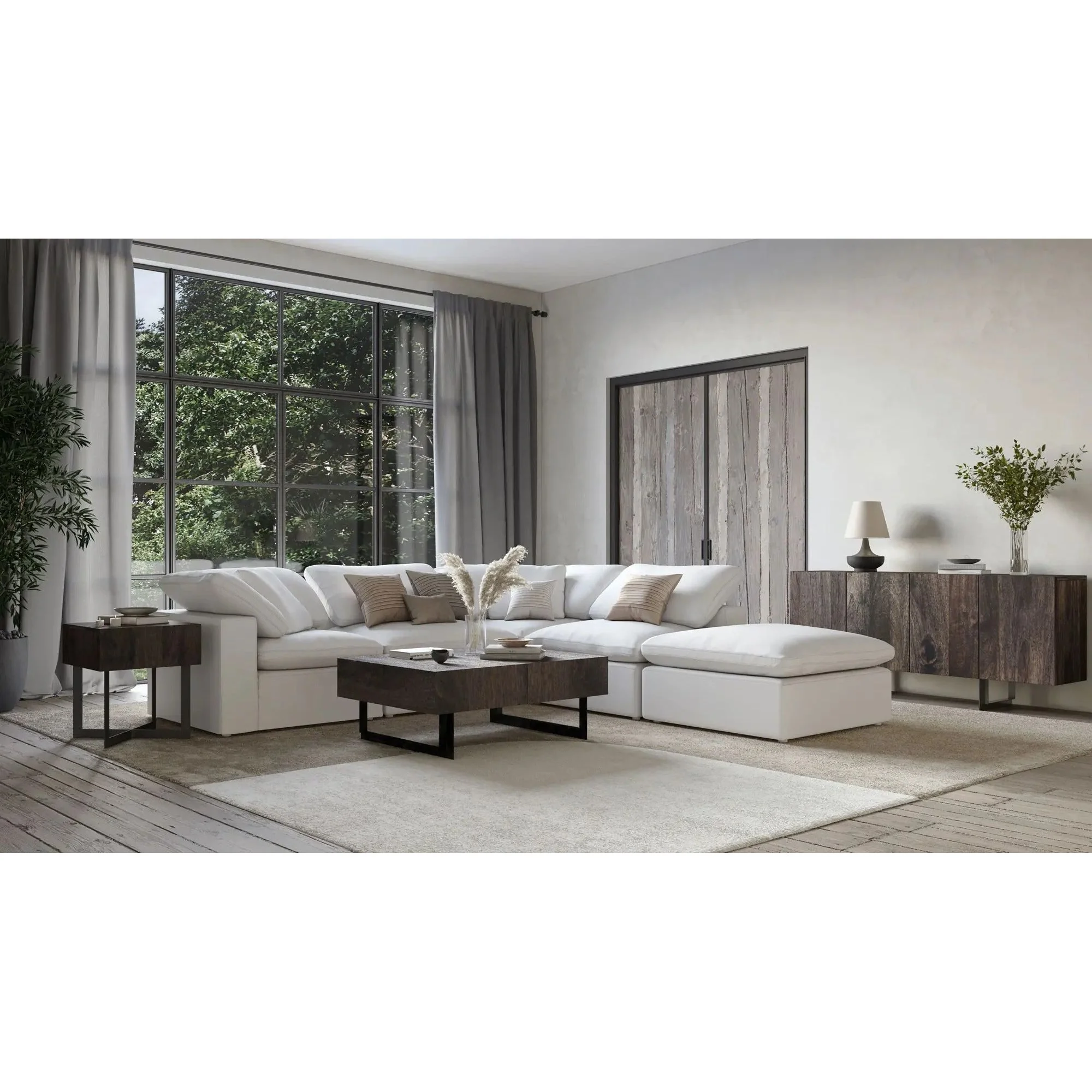 Moe's Home Collection Tiburon Natural Side Table - Image 2