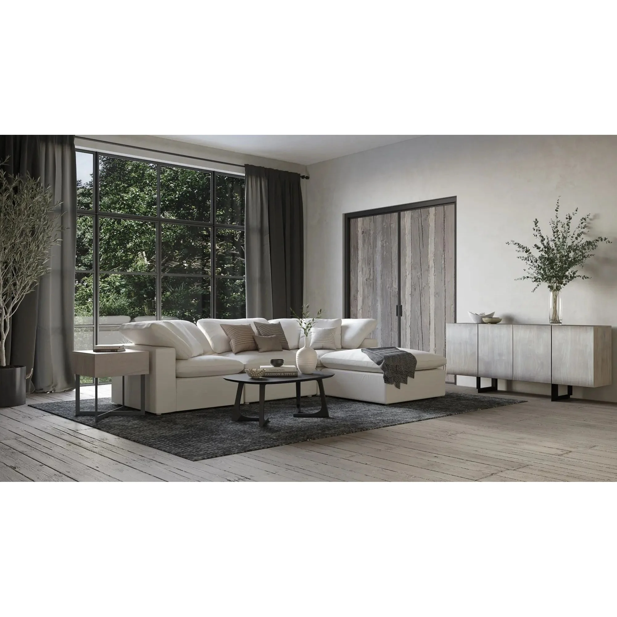 Moe's Home Collection Tiburon Small Natural Sideboard - Image 2