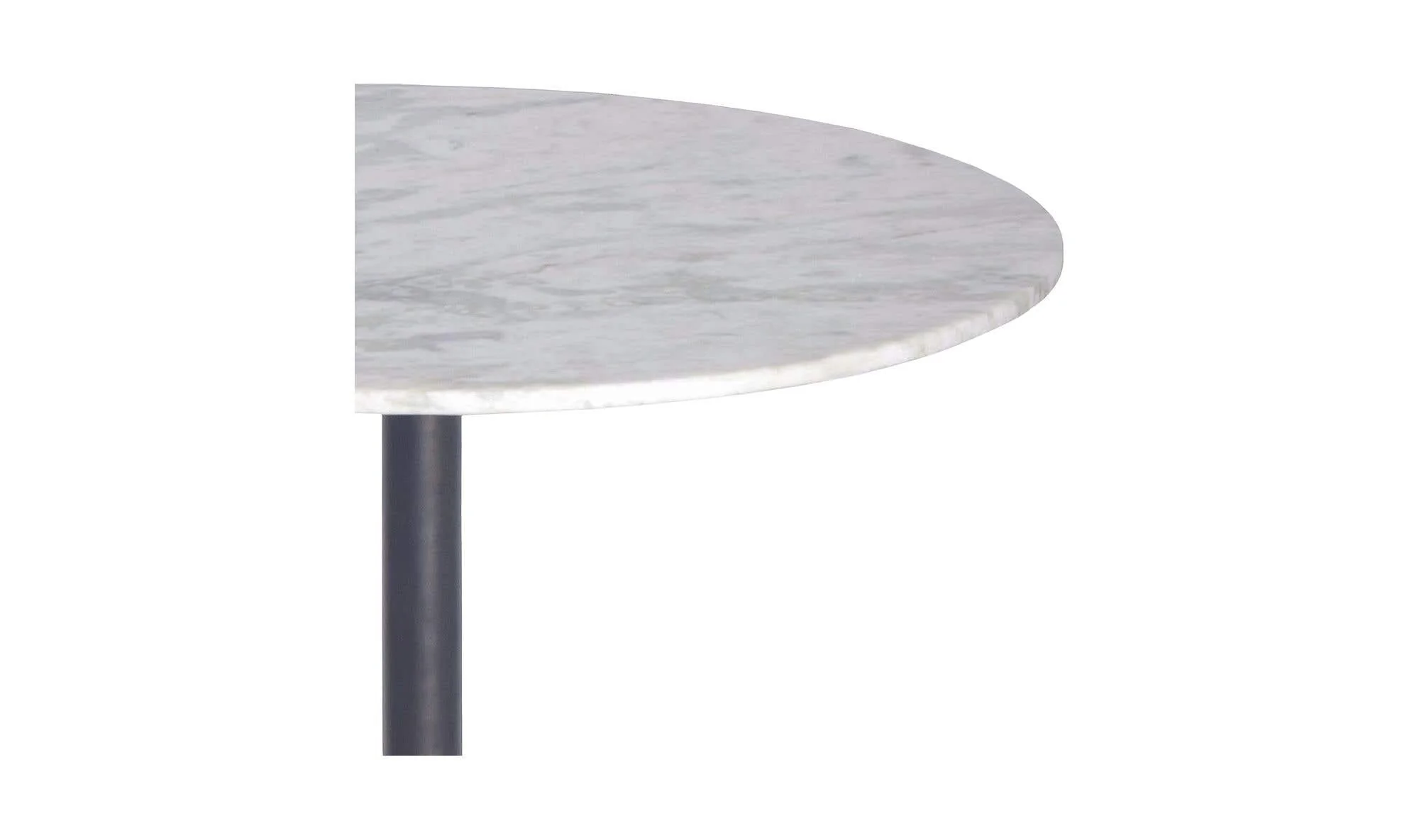 Moe's Home Tori Outdoor Bar Table White Marble - Image 4