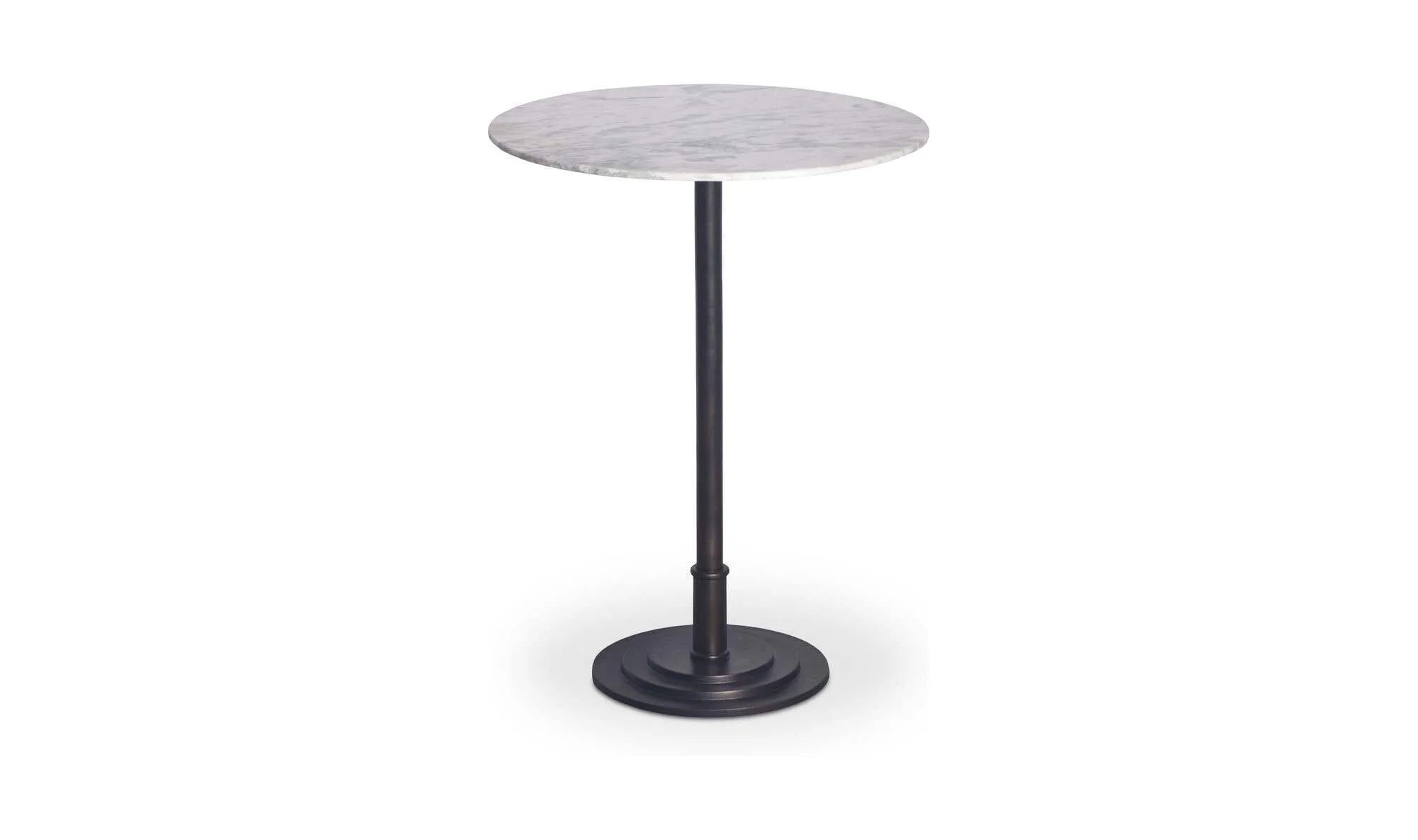 Moe's Home Tori Outdoor Bar Table White Marble - Image 6