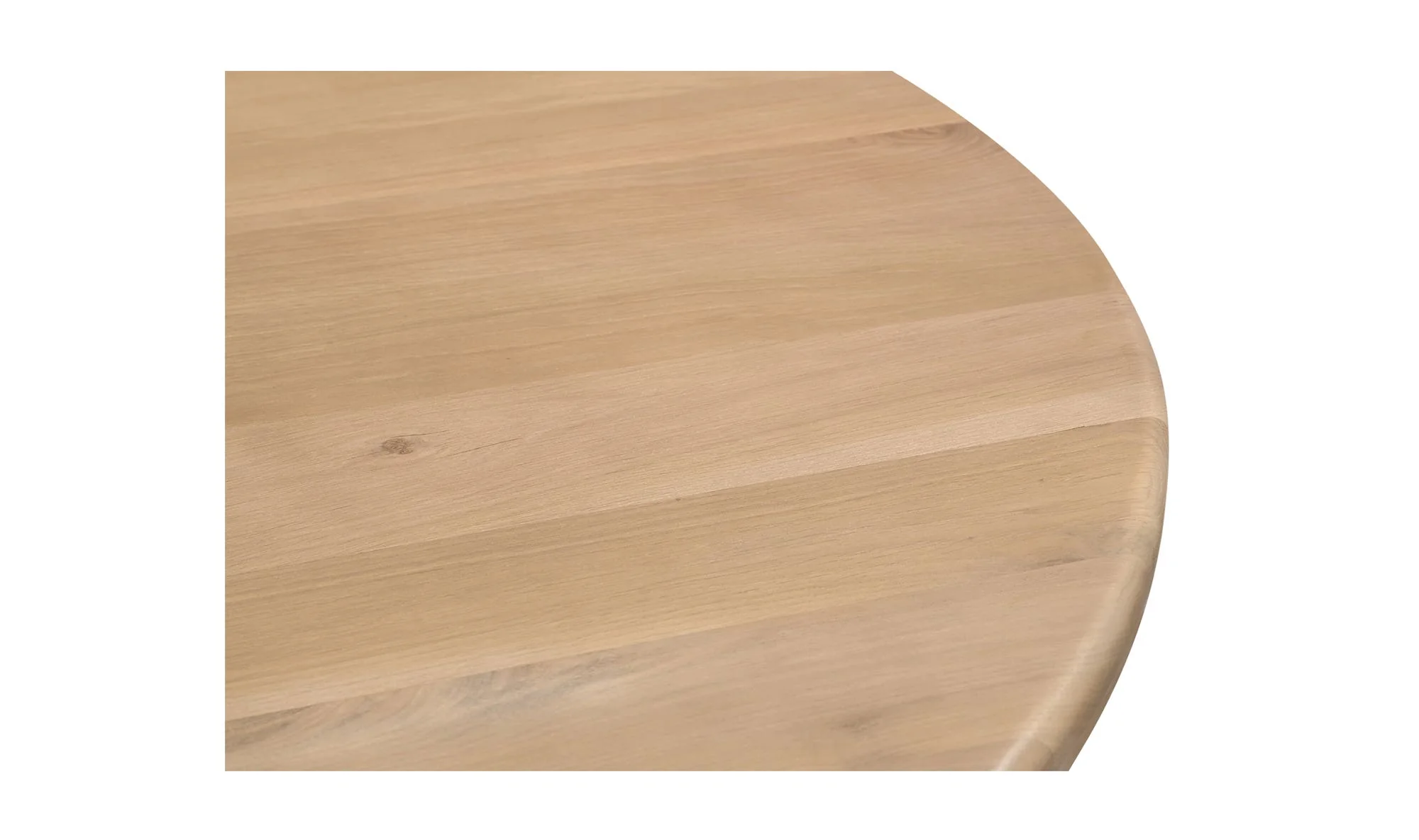Moe's Home Treccia Round Dining Table Oak - Image 10