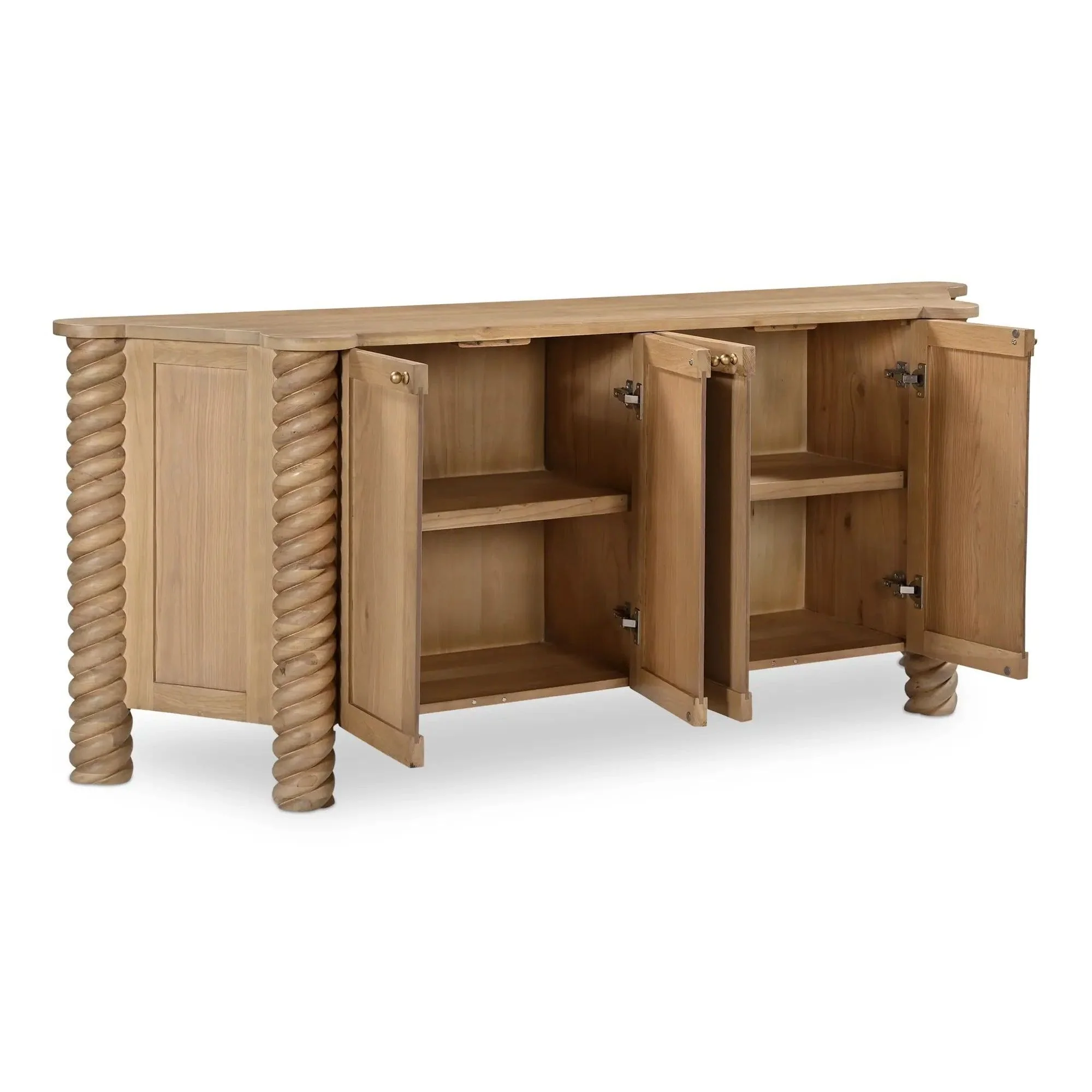 Moe's Home Collection Treccia Oak Sideboard - Image 4