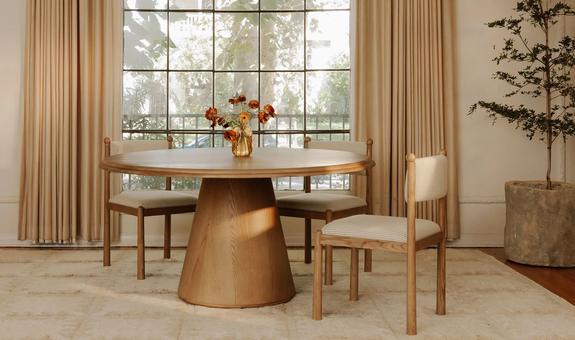 Moe's Home Tutto Dining Table Natural - Image 2