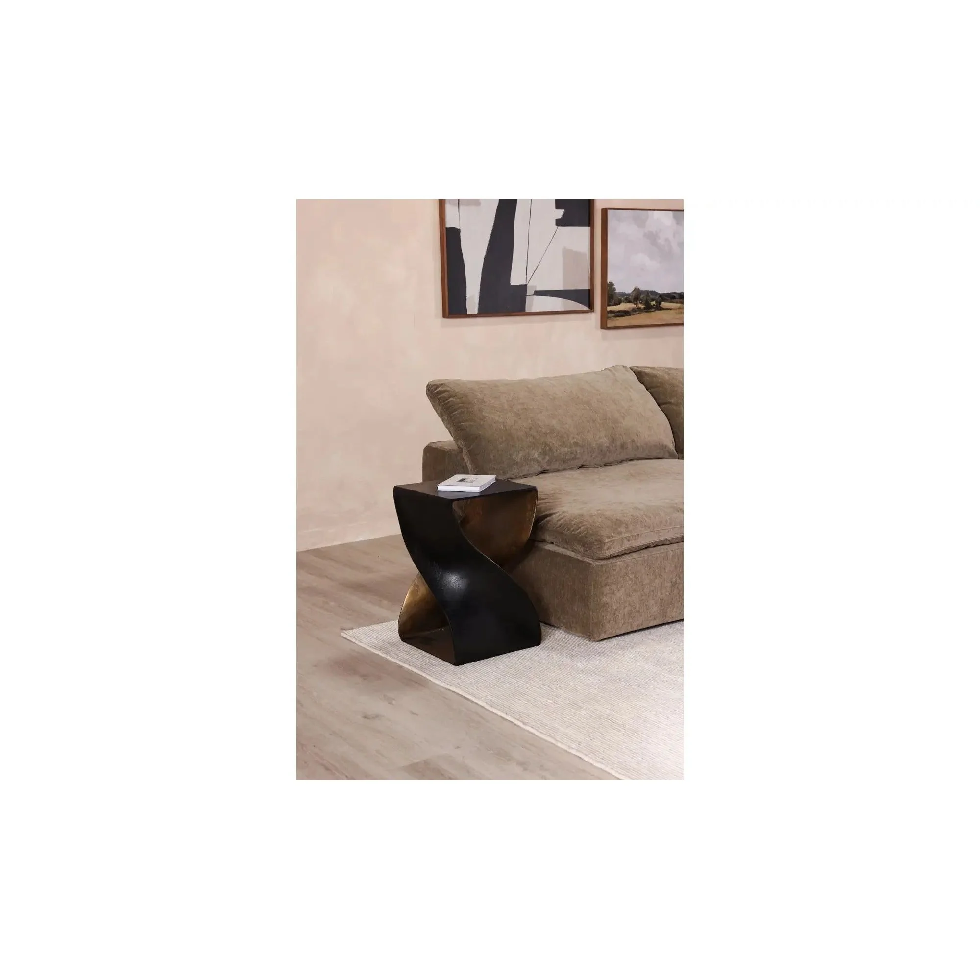 Moe's Home Collection Twist Black Accent Table - Image 4