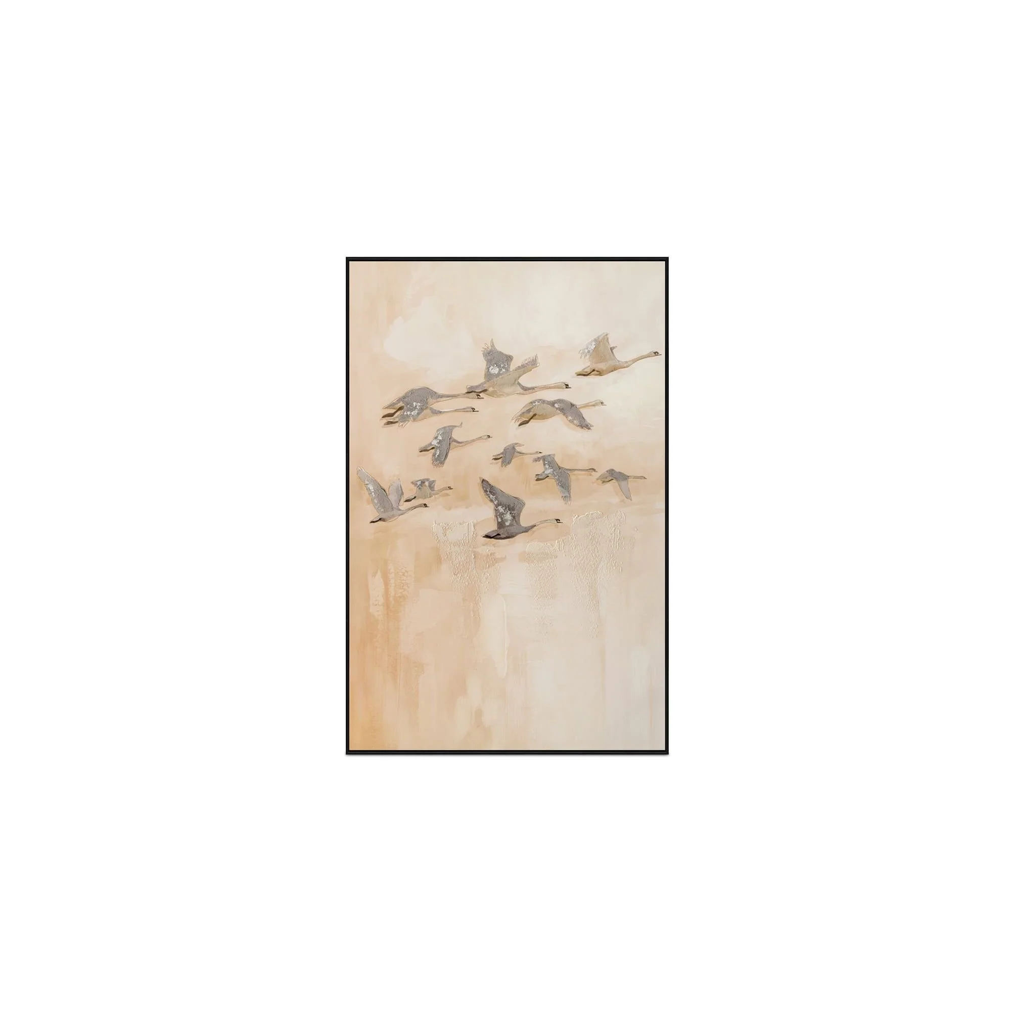 Moe's Home Unison Framed Painting