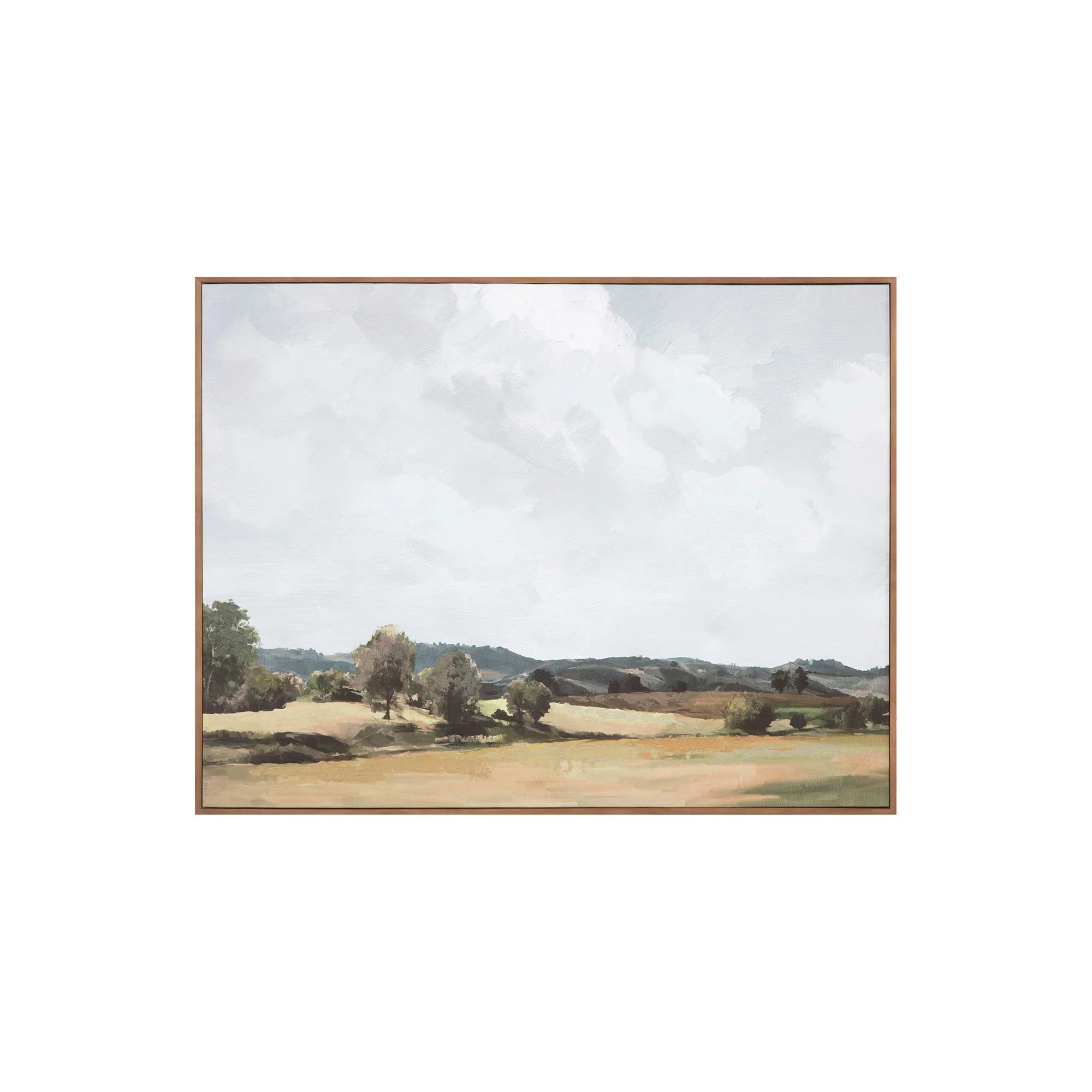 Moe's Home Vast Country Framed Painting