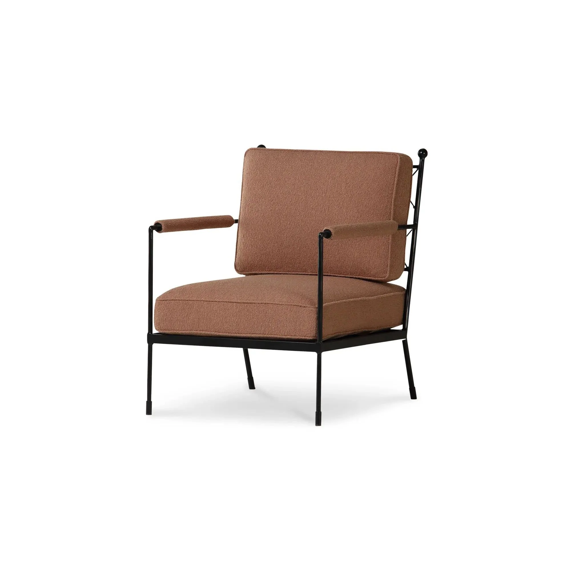 Moe's Home Collection Vecchia Terracotta Accent Chair - Image 5