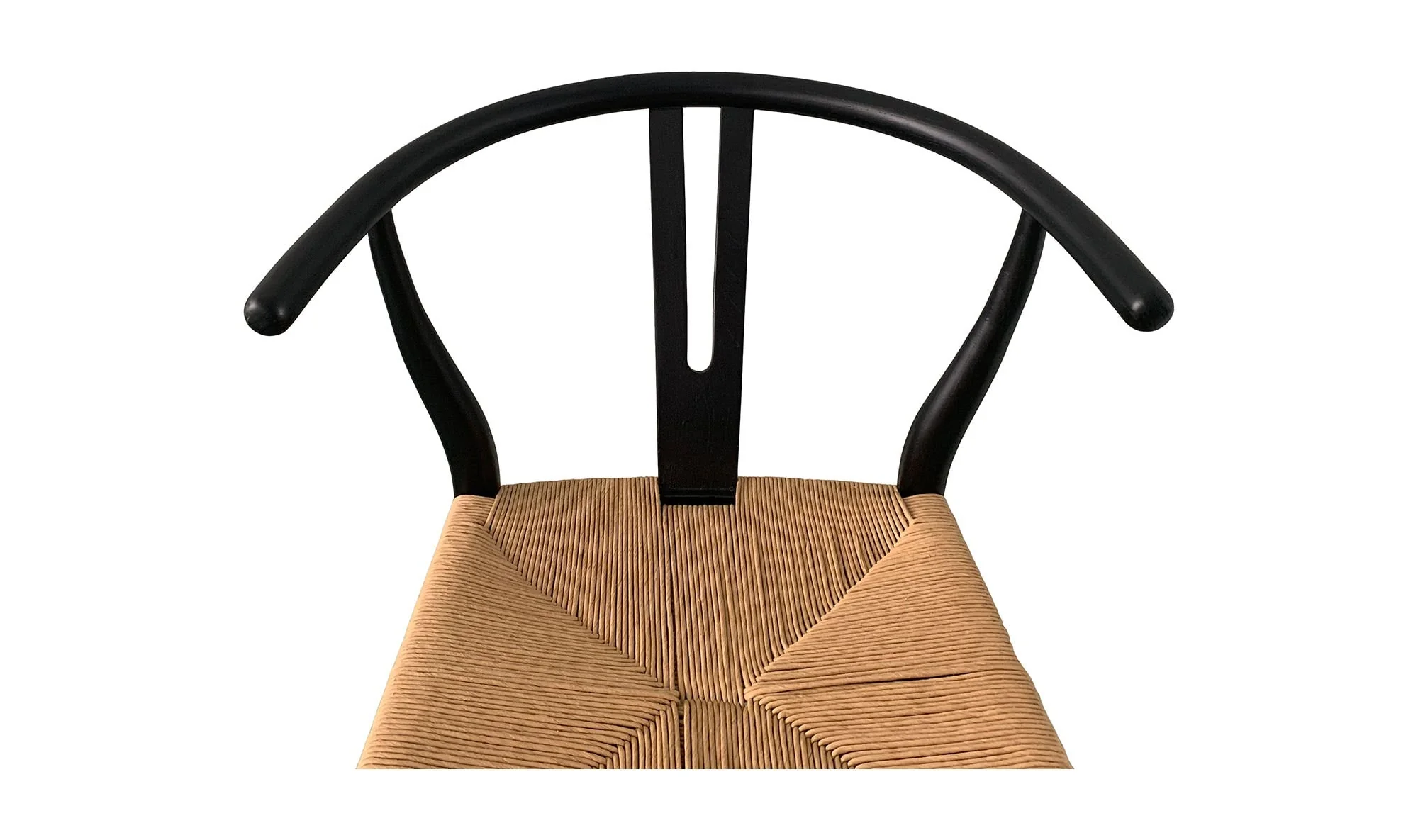 Moe's Home Ventana Dining Chair Black And Natural - Set Of Two - Image 10