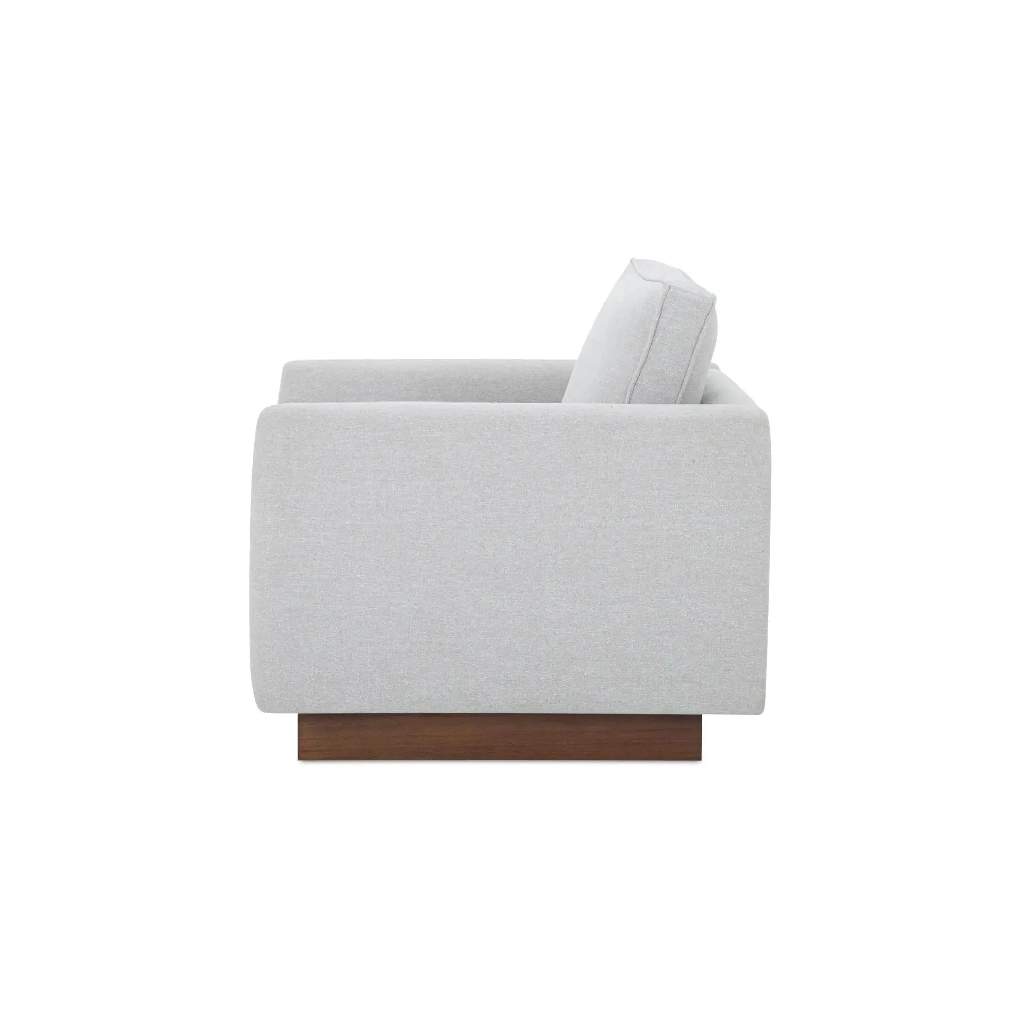 Moe's Home Collection Vernon Grey Accent Chair - Image 5