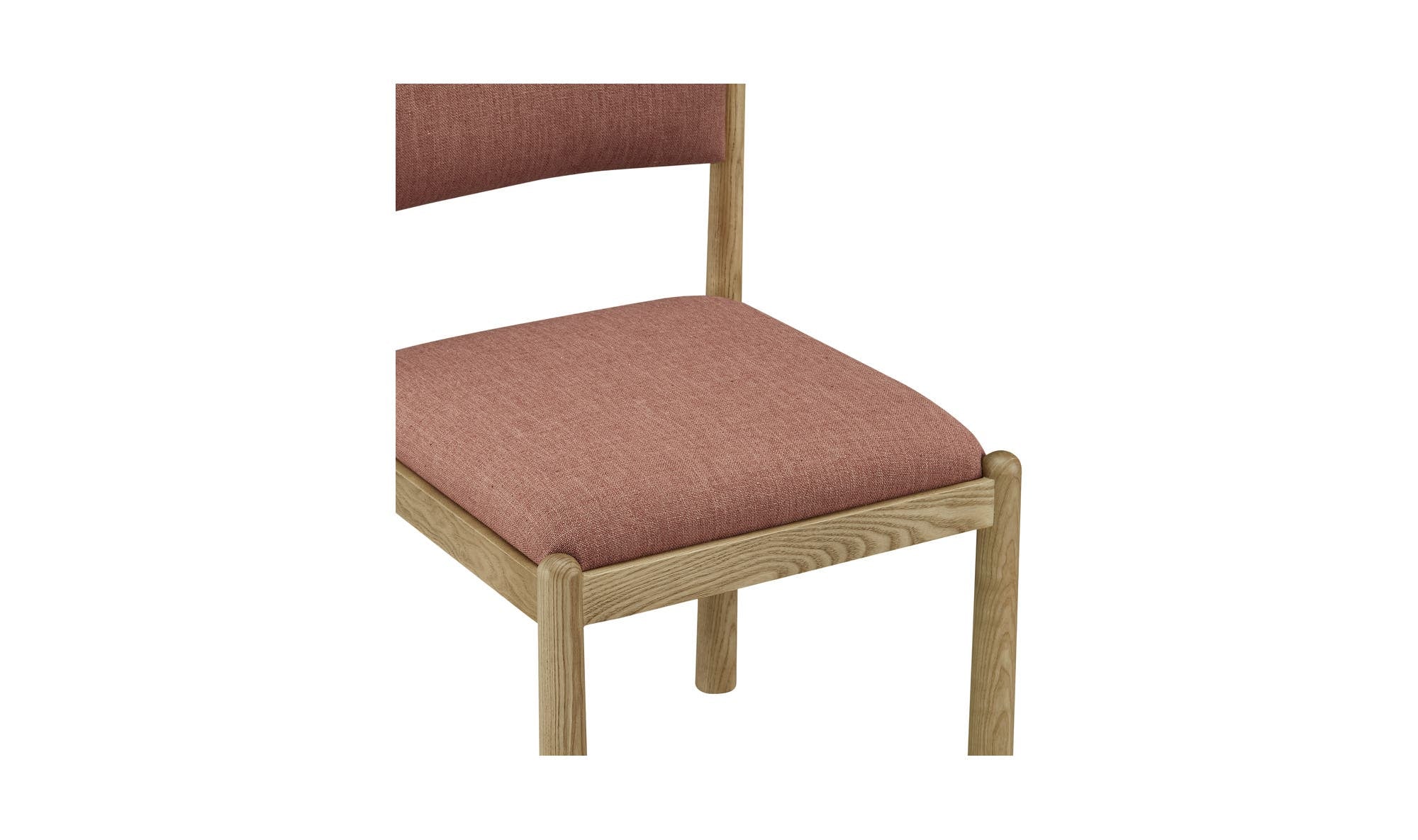 Moe's Home Villetta Dining Chair Deep Pink - Set Of Two - Image 7