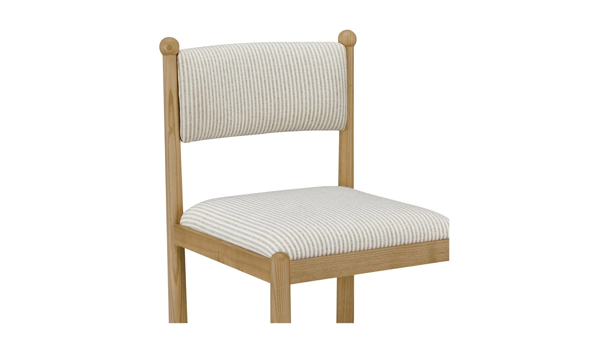 Moe's Home Villetta Dining Chair Stripe - Set Of Two - Image 8