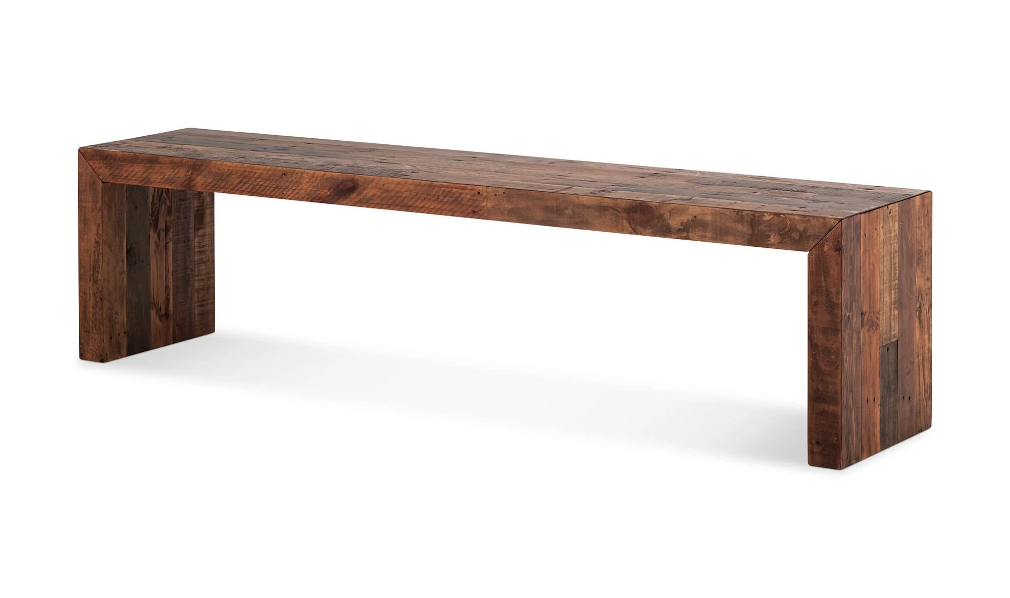 Moe's Home Vintage Large Bench Light Brown - Image 5