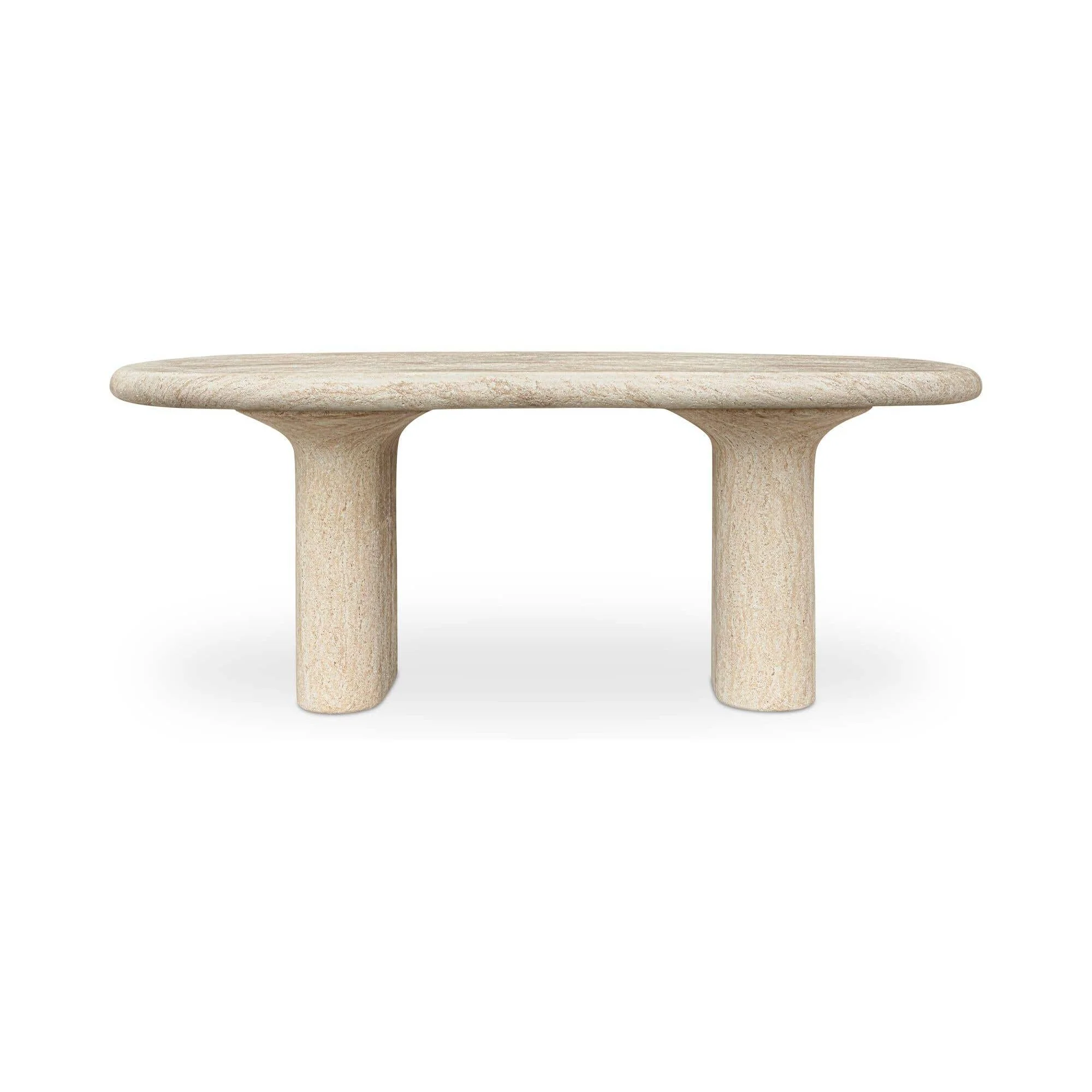 Moe's Home Warby Outdoor Dining Table Beige