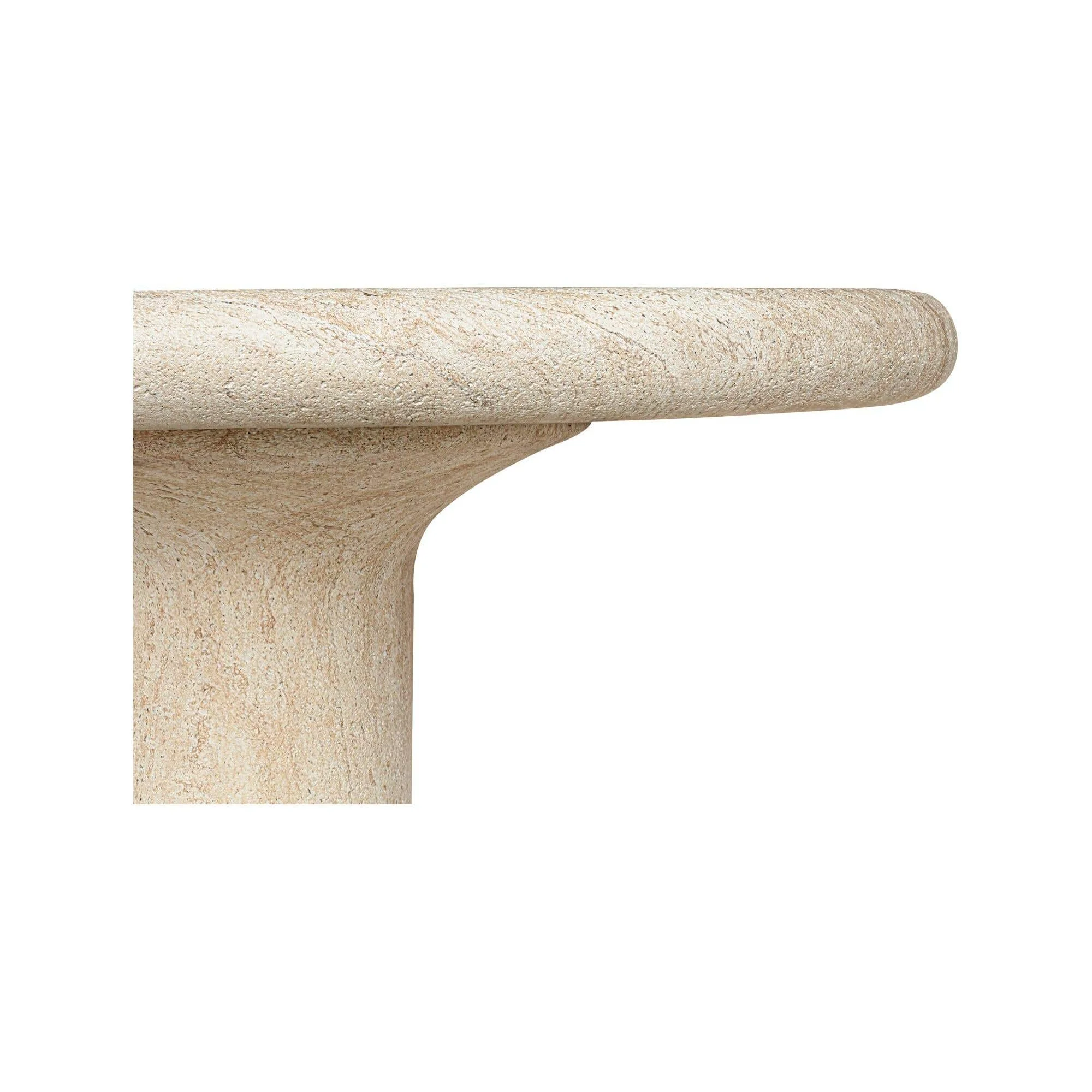 Moe's Home Warby Outdoor Dining Table Beige - Image 11