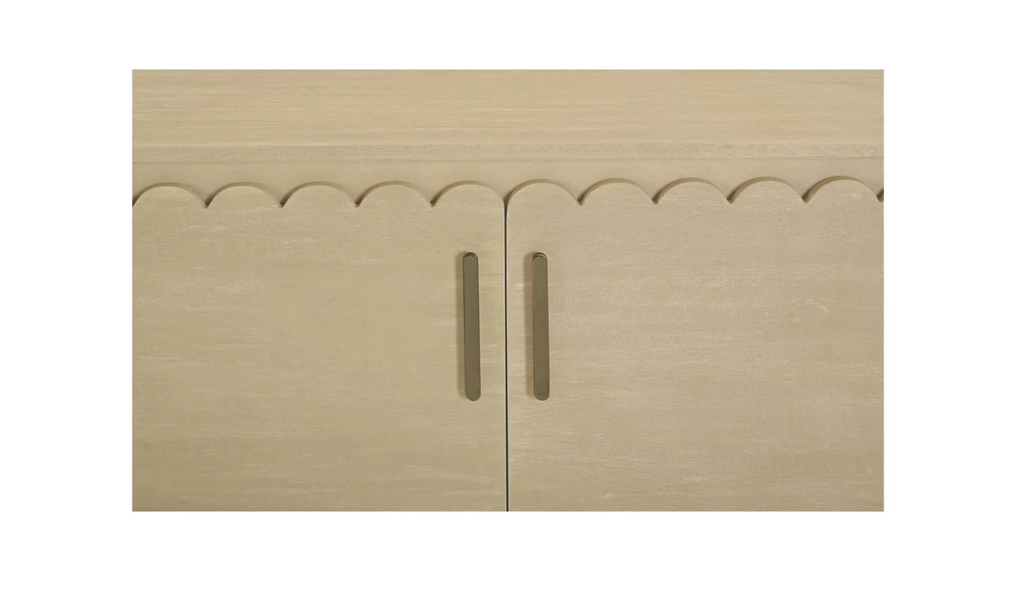 Moe's Home Wiley 4 Door Sideboard Natural - Image 5