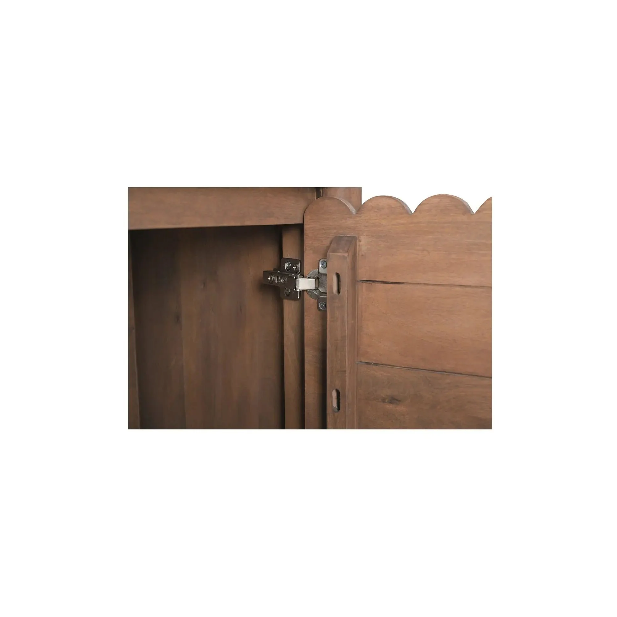 Moe's Home Collection Wiley Vintage Brown 4 Door Sideboard - Image 10