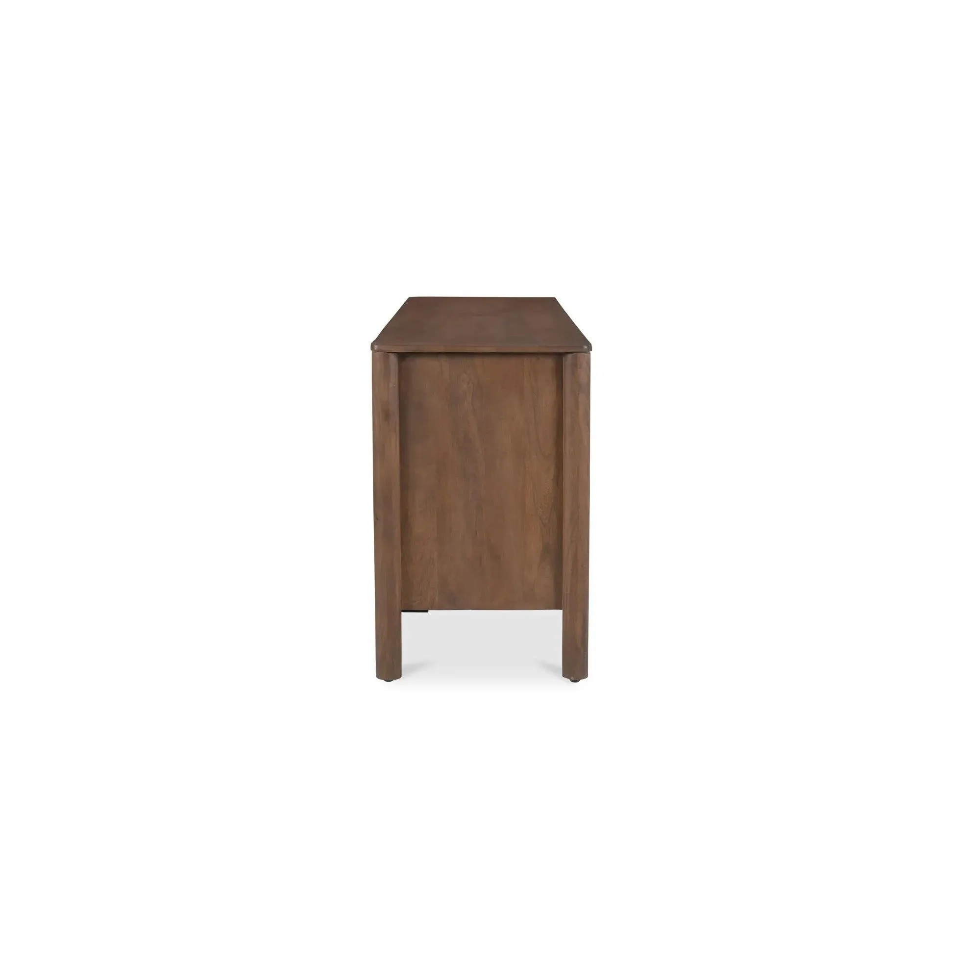 Moe's Home Collection Wiley Vintage Brown 4 Door Sideboard - Image 8