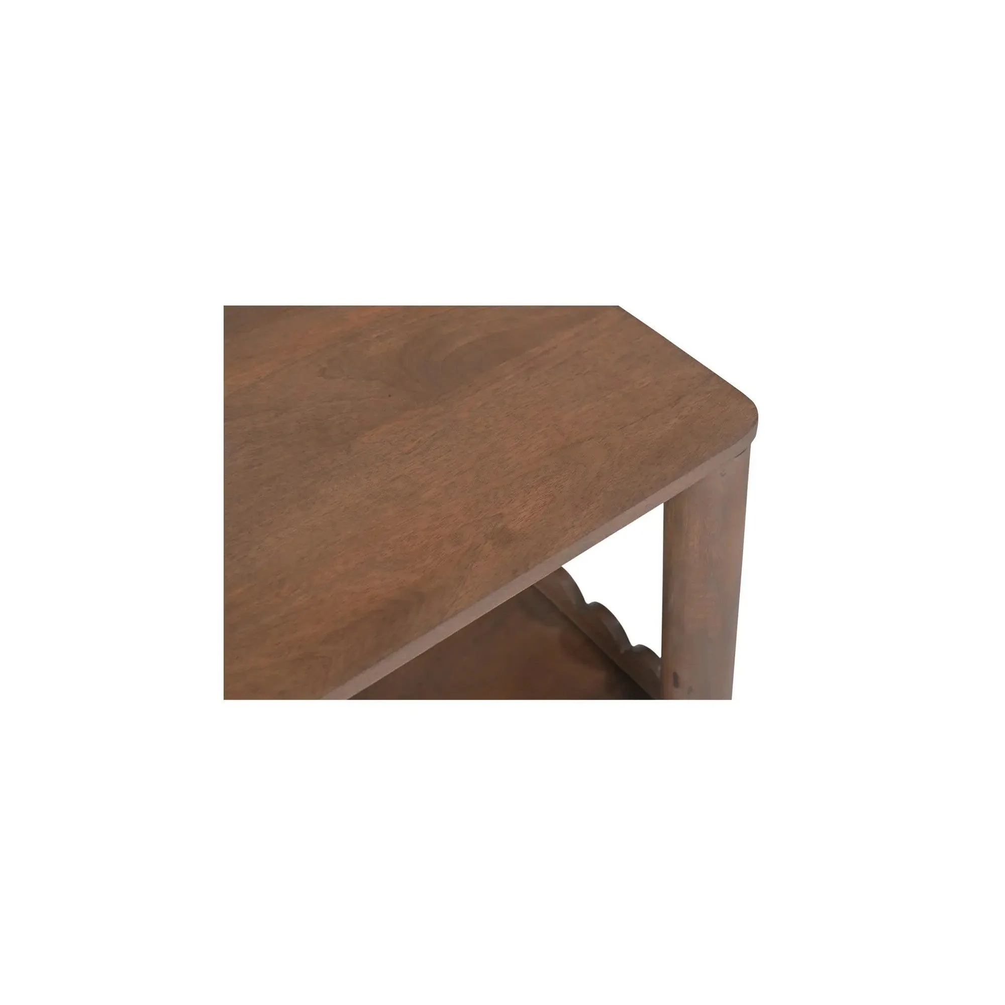 Moe's Home Collection Wiley Vintage Brown Side Table - Image 7