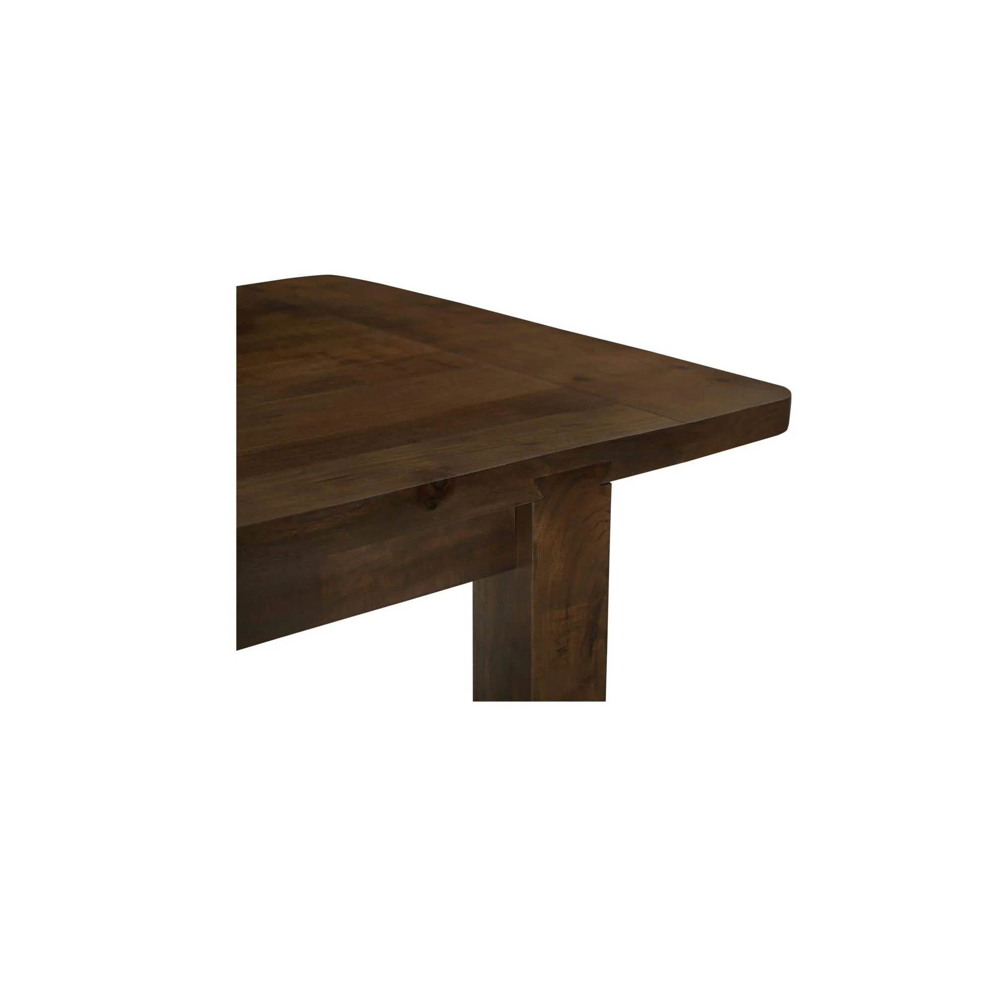 Moe's Home Wilson Dining Table Small Warm Brown - Image 9