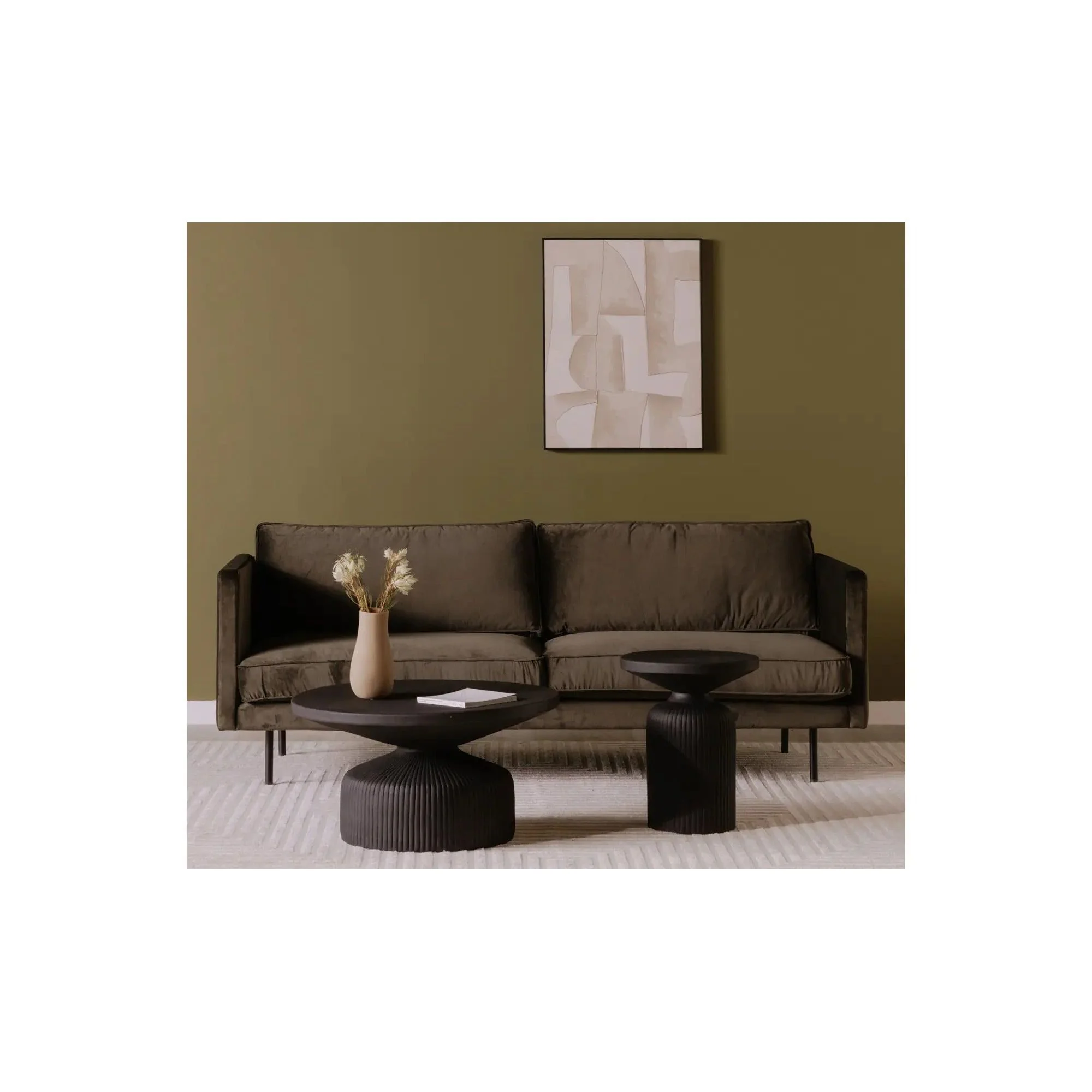 Moe's Home Collection Yoli Black Side Table - Image 2