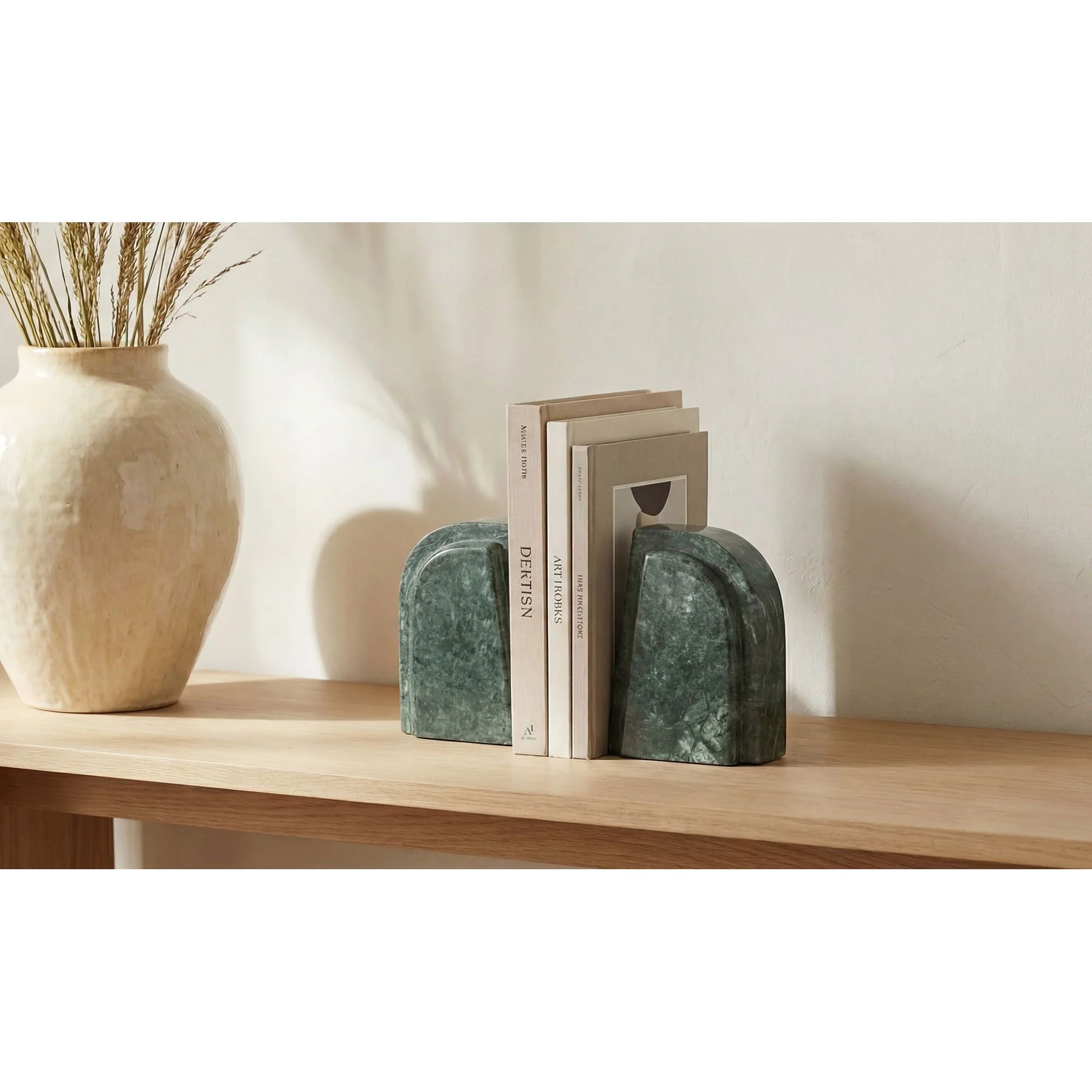 Moe's Home Zane Marble Bookends-Set Of 2 - Image 2