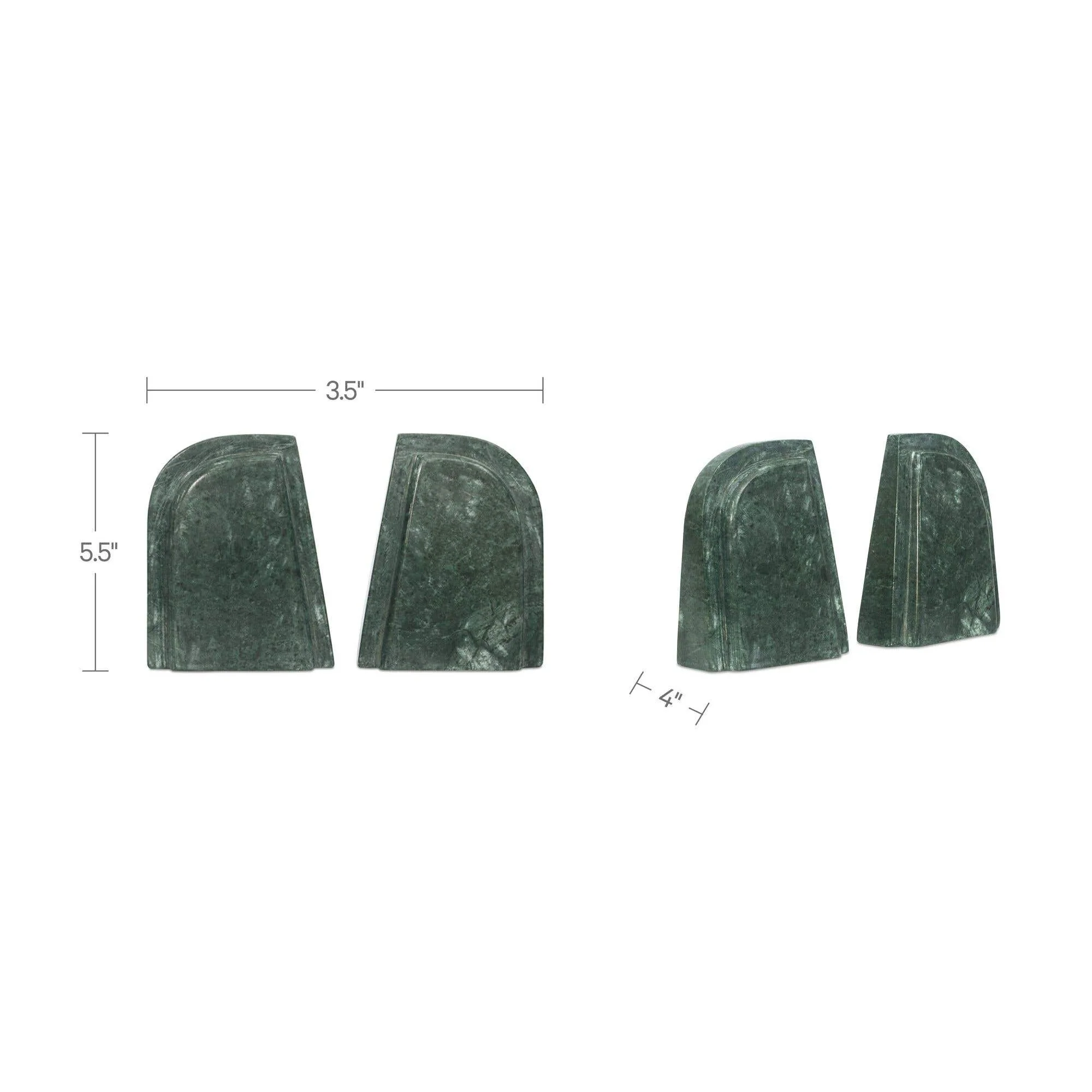 Moe's Home Zane Marble Bookends-Set Of 2 - Image 7