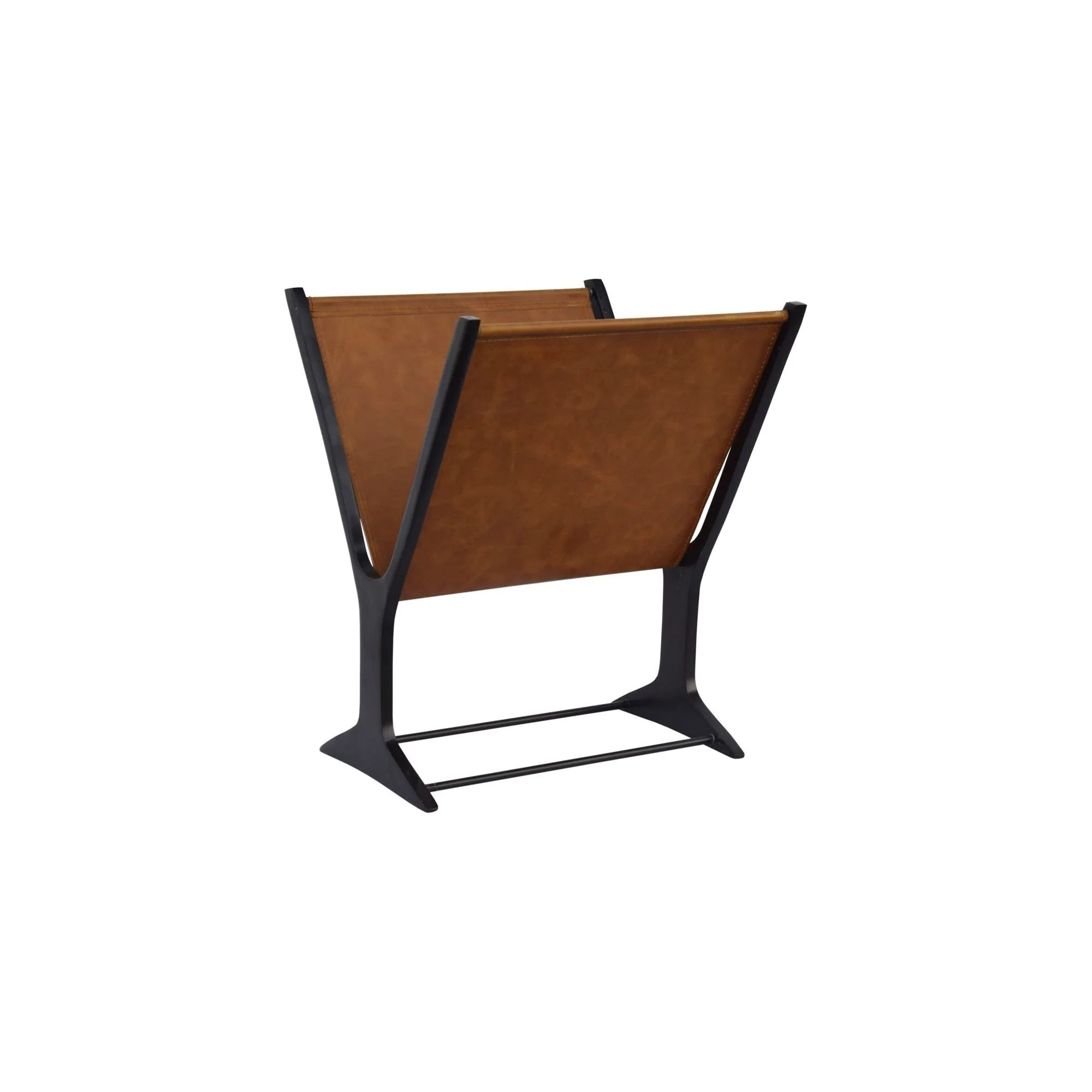 Moe's Home Ziff Magazine Holder Light Brown
