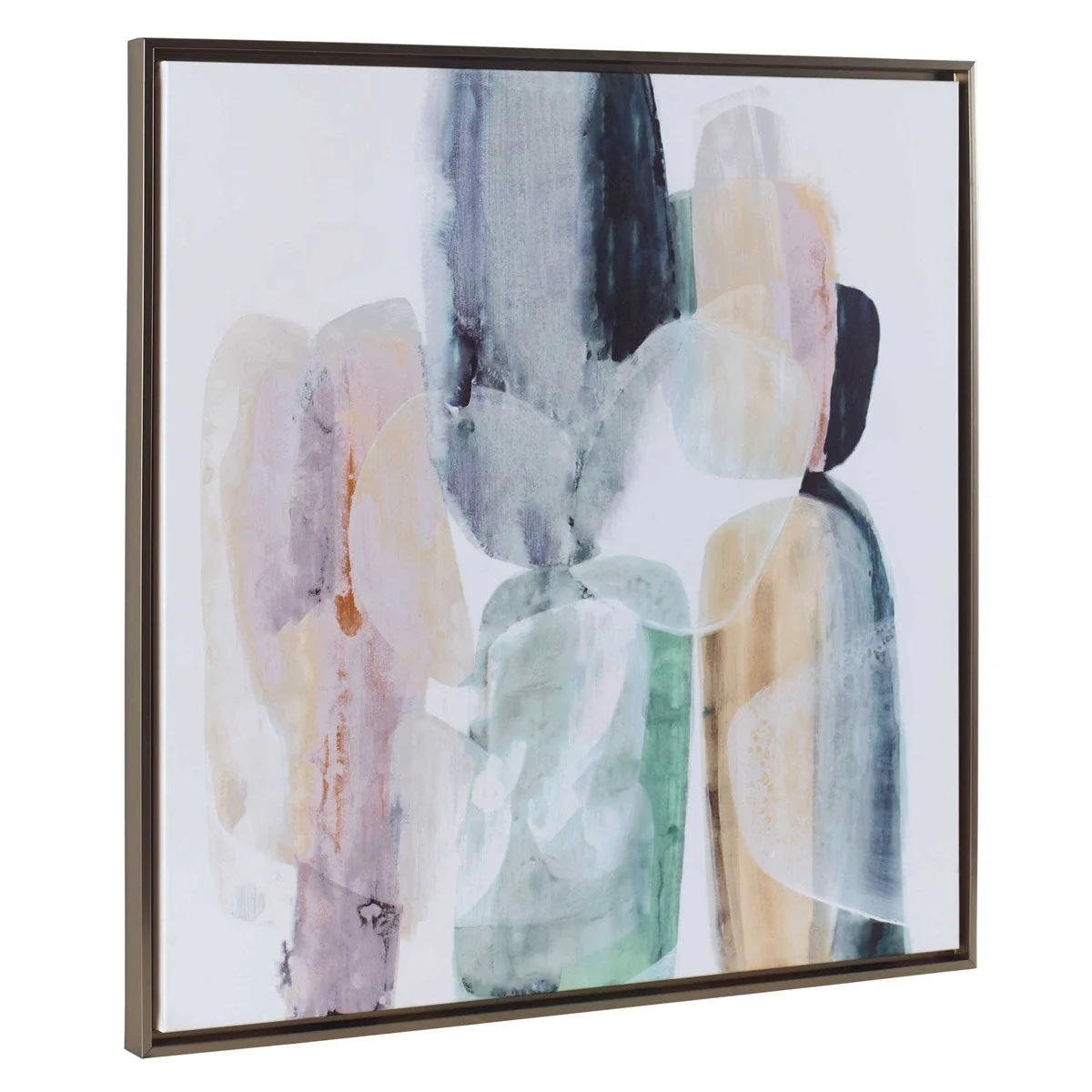 Uttermost Mood Elevator Soft Pastels Framed Canvas - Image 4