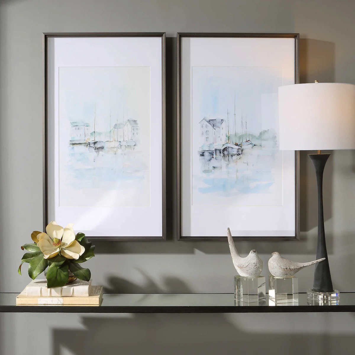Uttermost New England Port Set of 2 Framed Prints - Image 3