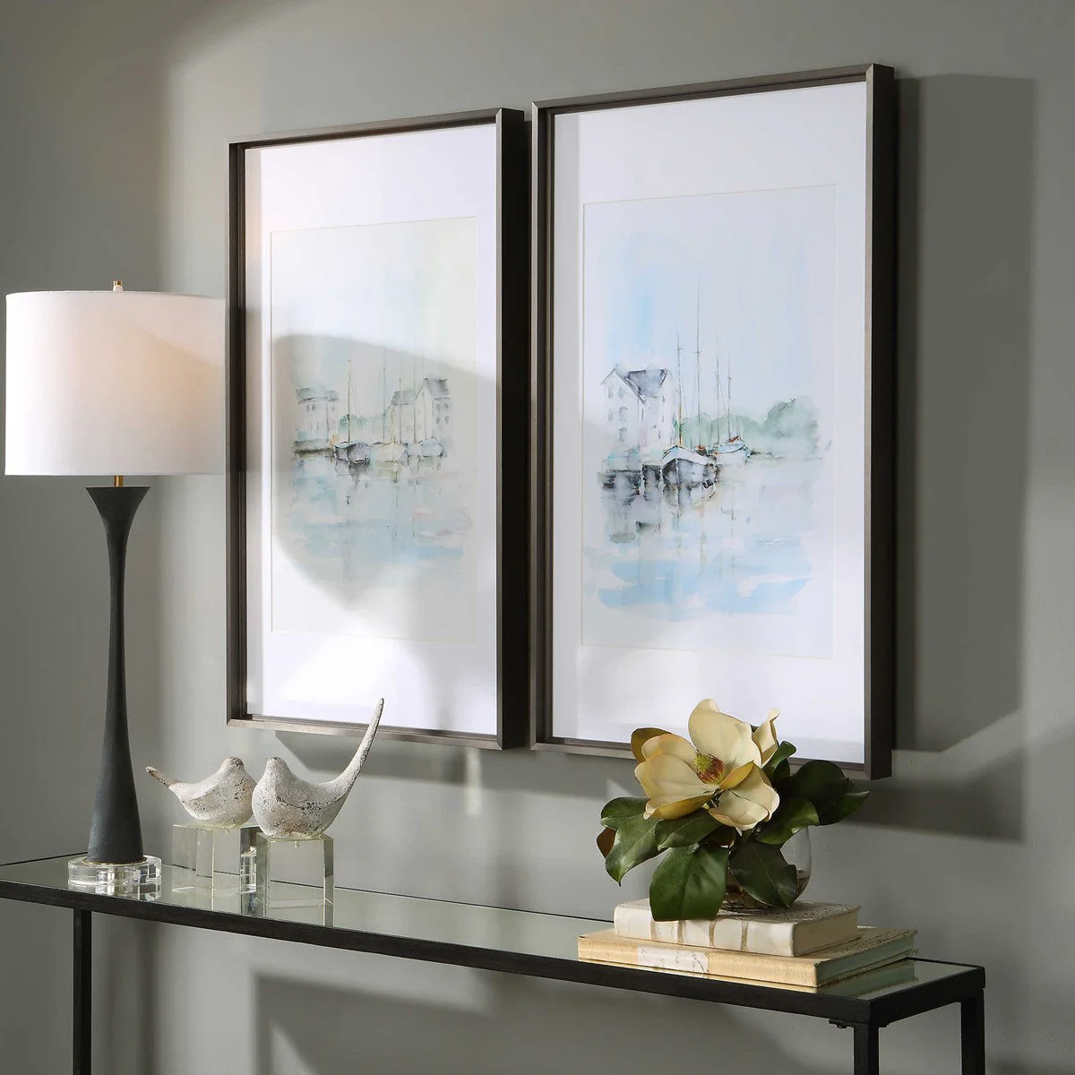 Uttermost New England Port Set of 2 Framed Prints - Image 5