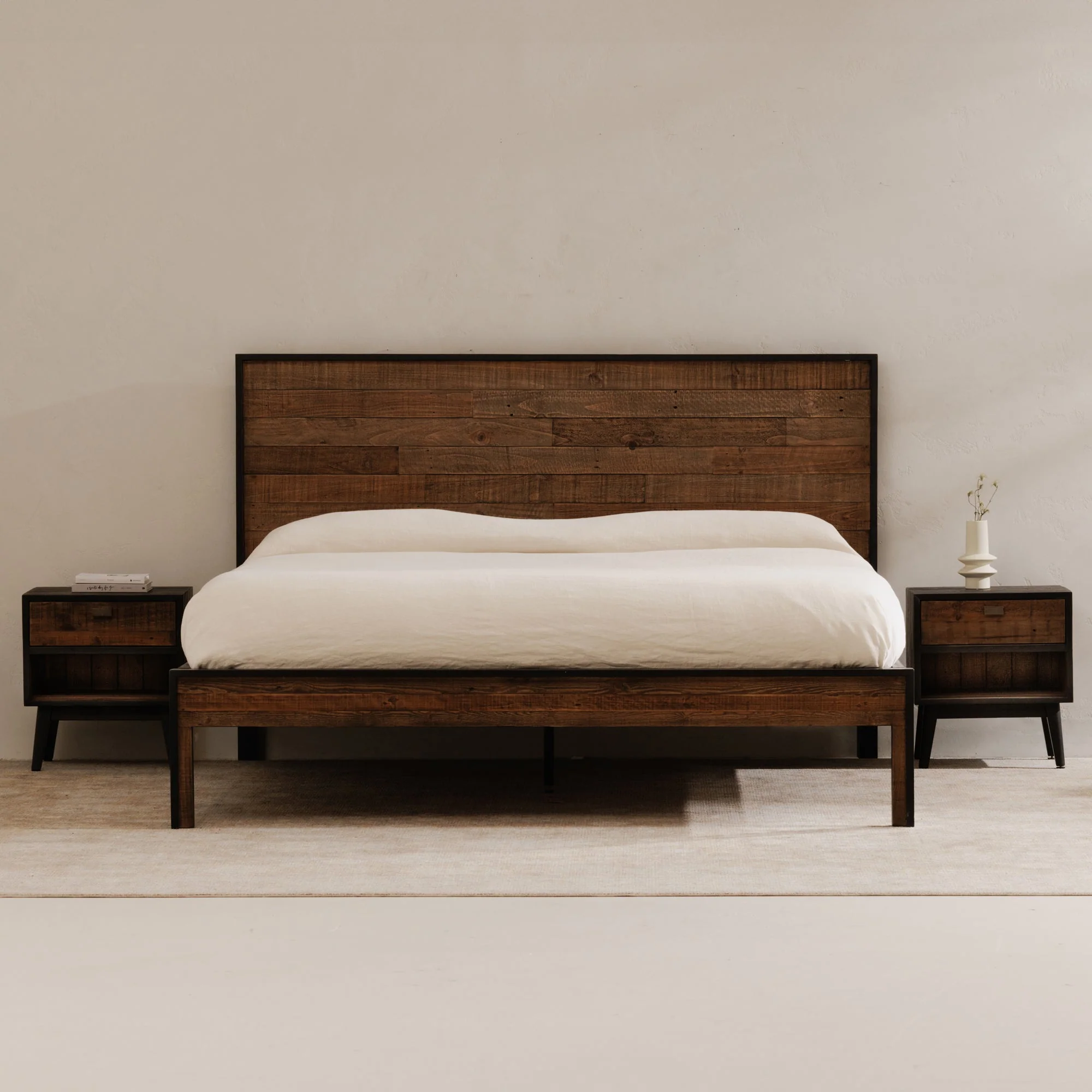 Moe's Home Collection Nova Reclaimed Wood King Size Bed