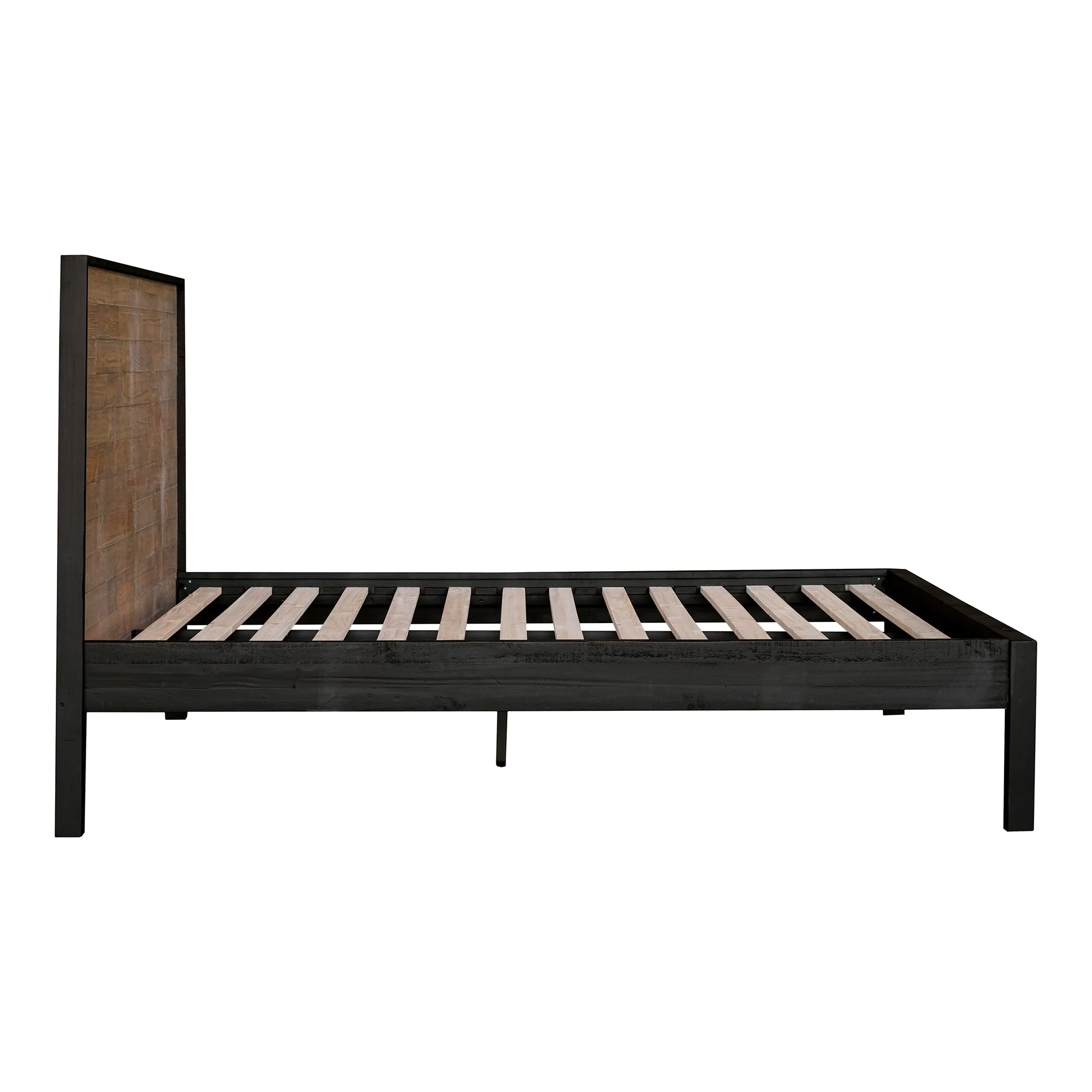 Moe's Home Collection Nova Reclaimed Wood King Size Bed - Image 6