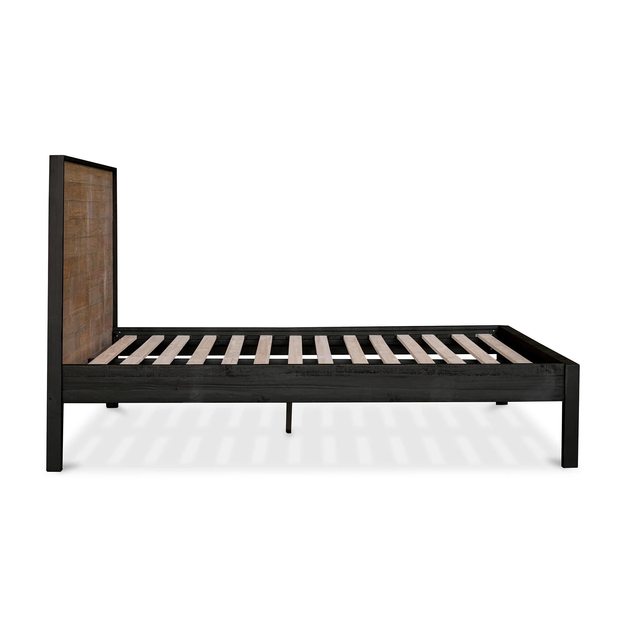 Moe's Home Collection Nova Reclaimed Wood Queen Size Bed - Image 5