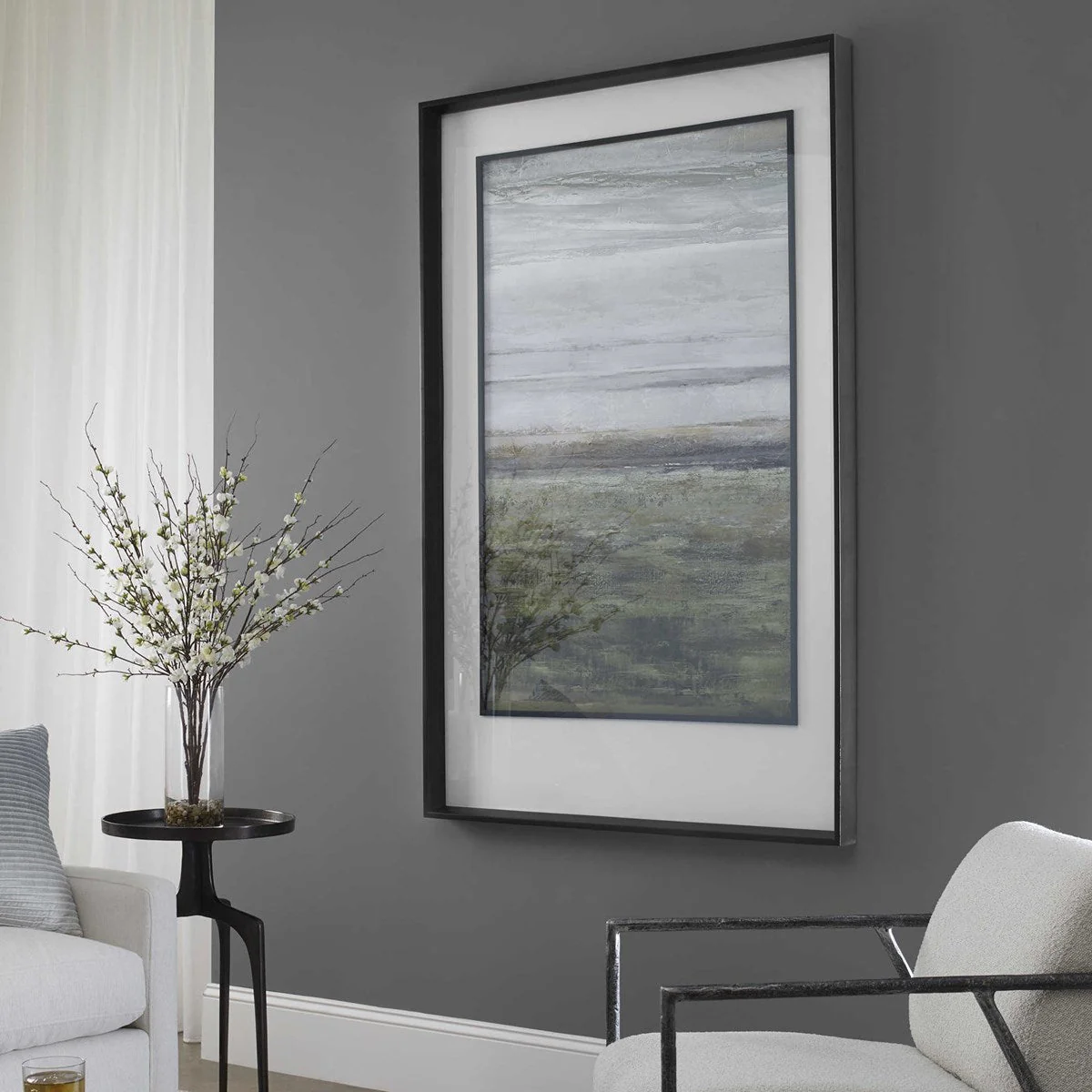 Uttermost Ocala Contemporary Landscape Framed Print - Image 3